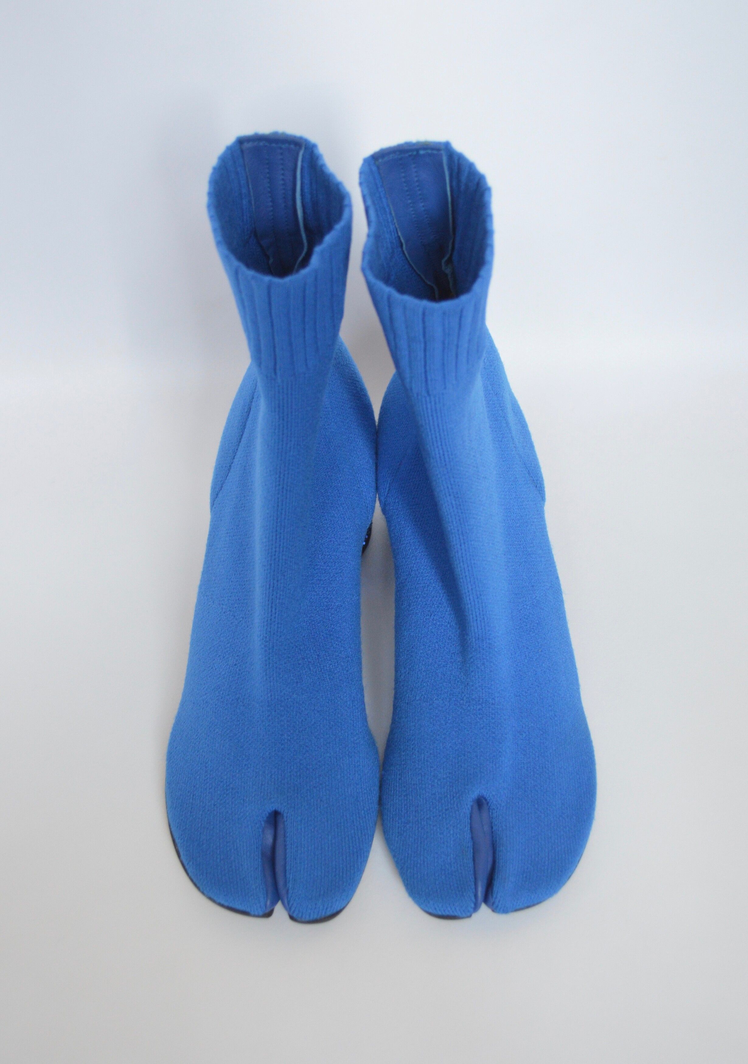 Maison Margiela Glitter Heel Sock Tabi Boots | Grailed