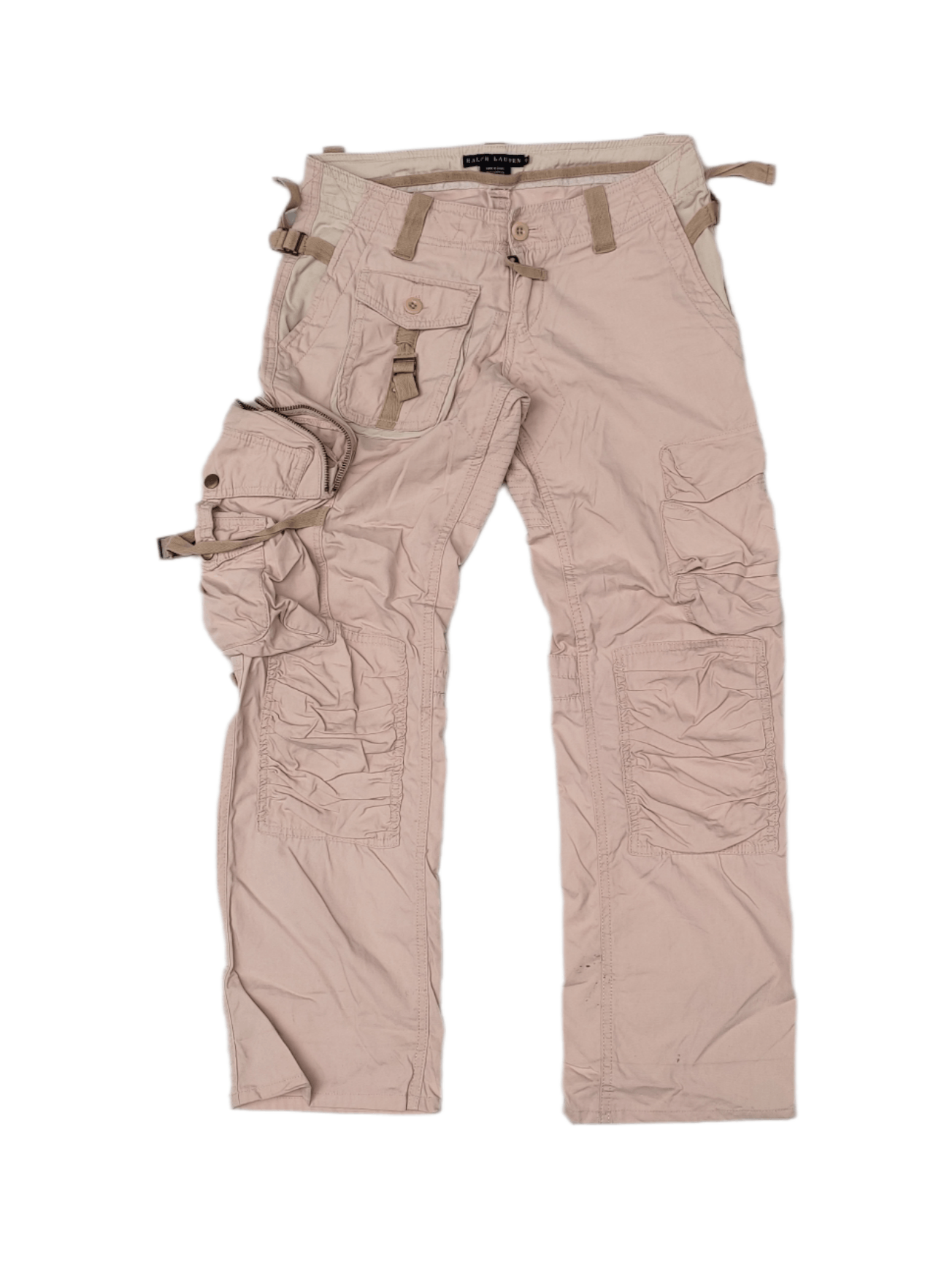 RALPH LAUREN 3D multi pocket cargo pants