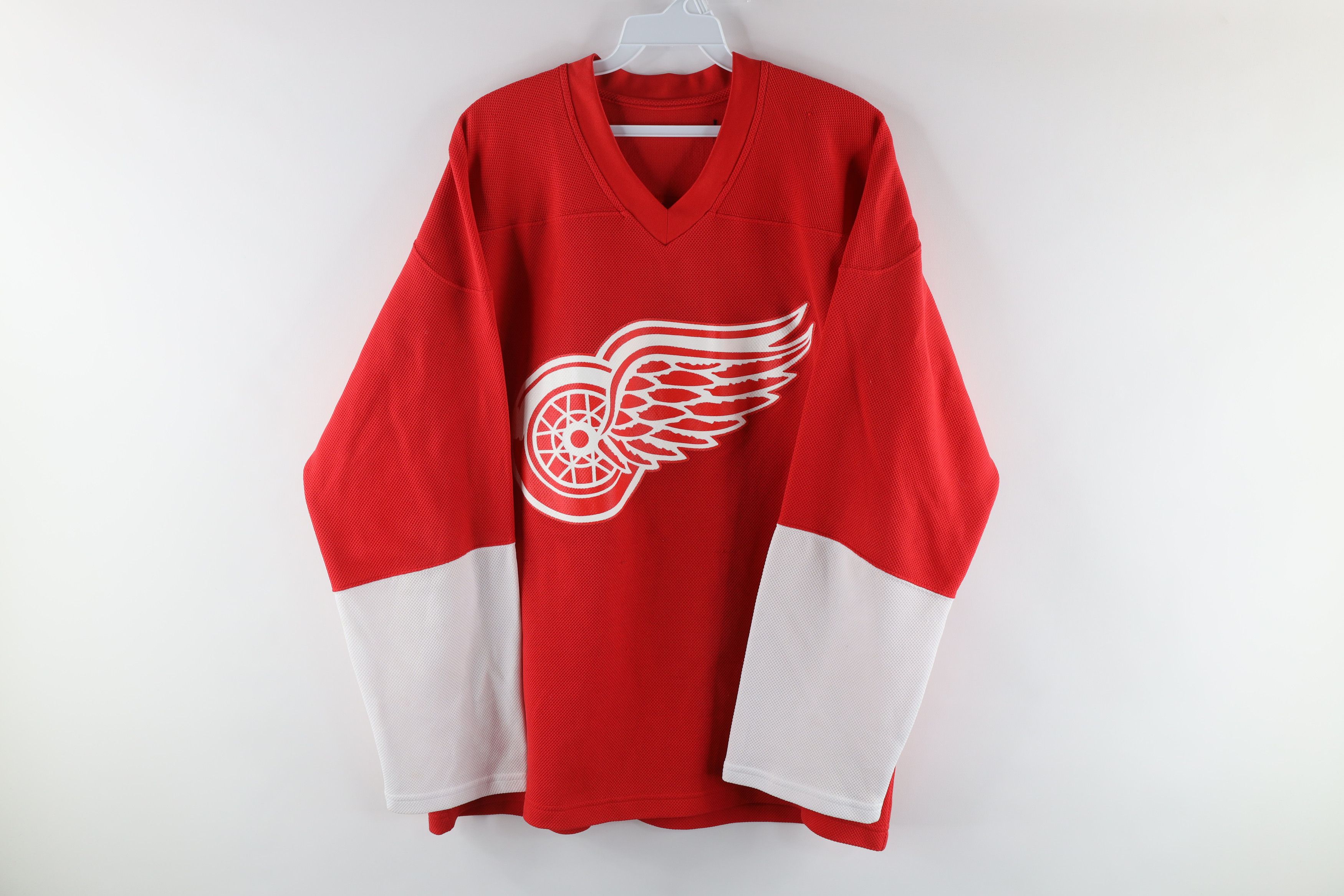 90s REDWINGS NHLジャケットMサイズプルオーバー 2pac 706 90s REDWINGS NHLジャケットMサイズプルオーバー 2pac 706