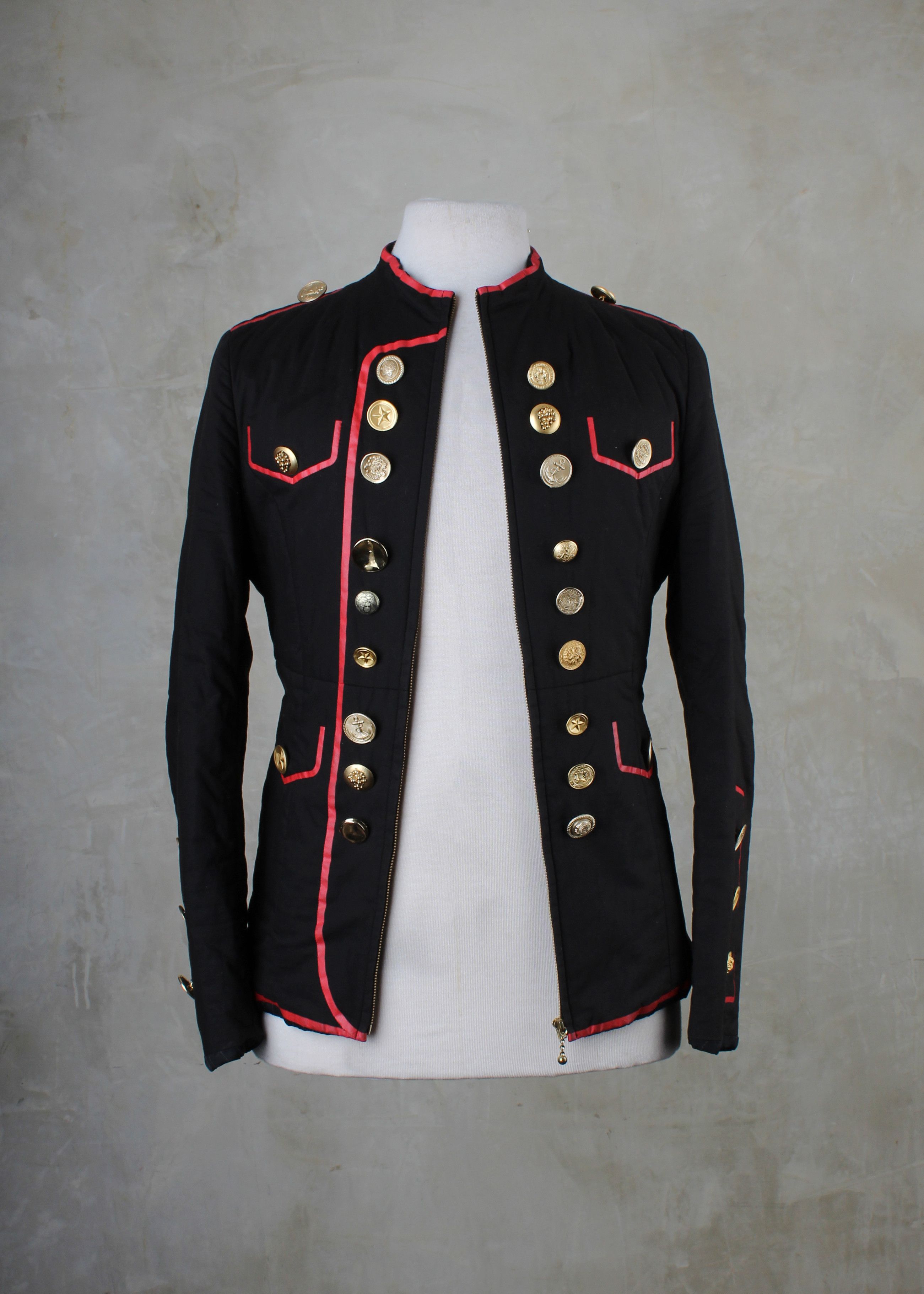 Undercover black military jacket