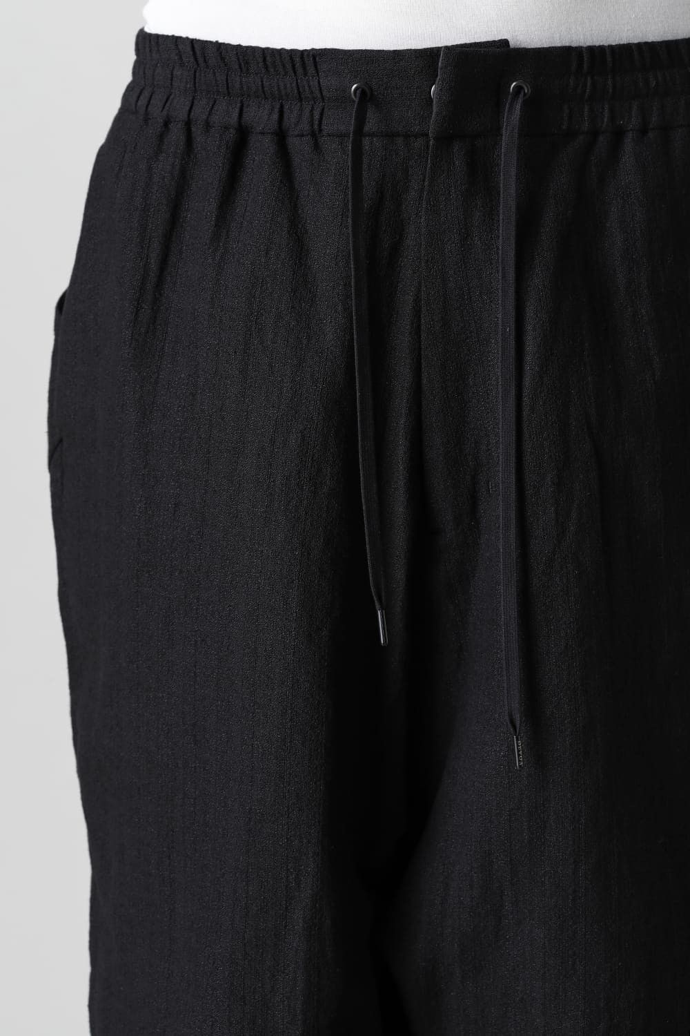 Devoa Drop crotch cropped pants cotton ramie shrink Size US 31 - 14 Thumbnail