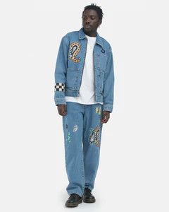 NOMA t.d × Stussy NOMA t.d x Stüssy Big Ol Jean Blue | Grailed
