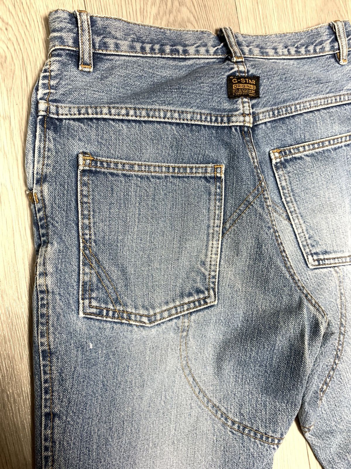 G-Star Vintage G-Star RAW denim pants blue jeans Size 29" - 10 Thumbnail