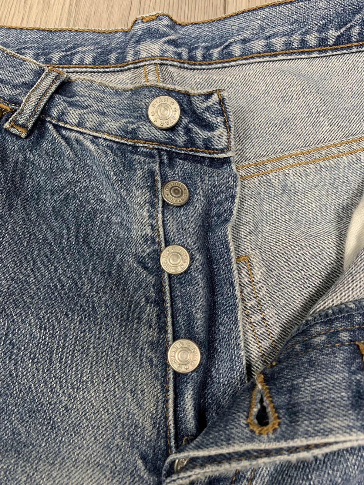 G-Star Vintage G-Star RAW denim pants blue jeans Size 29" - 5 Thumbnail