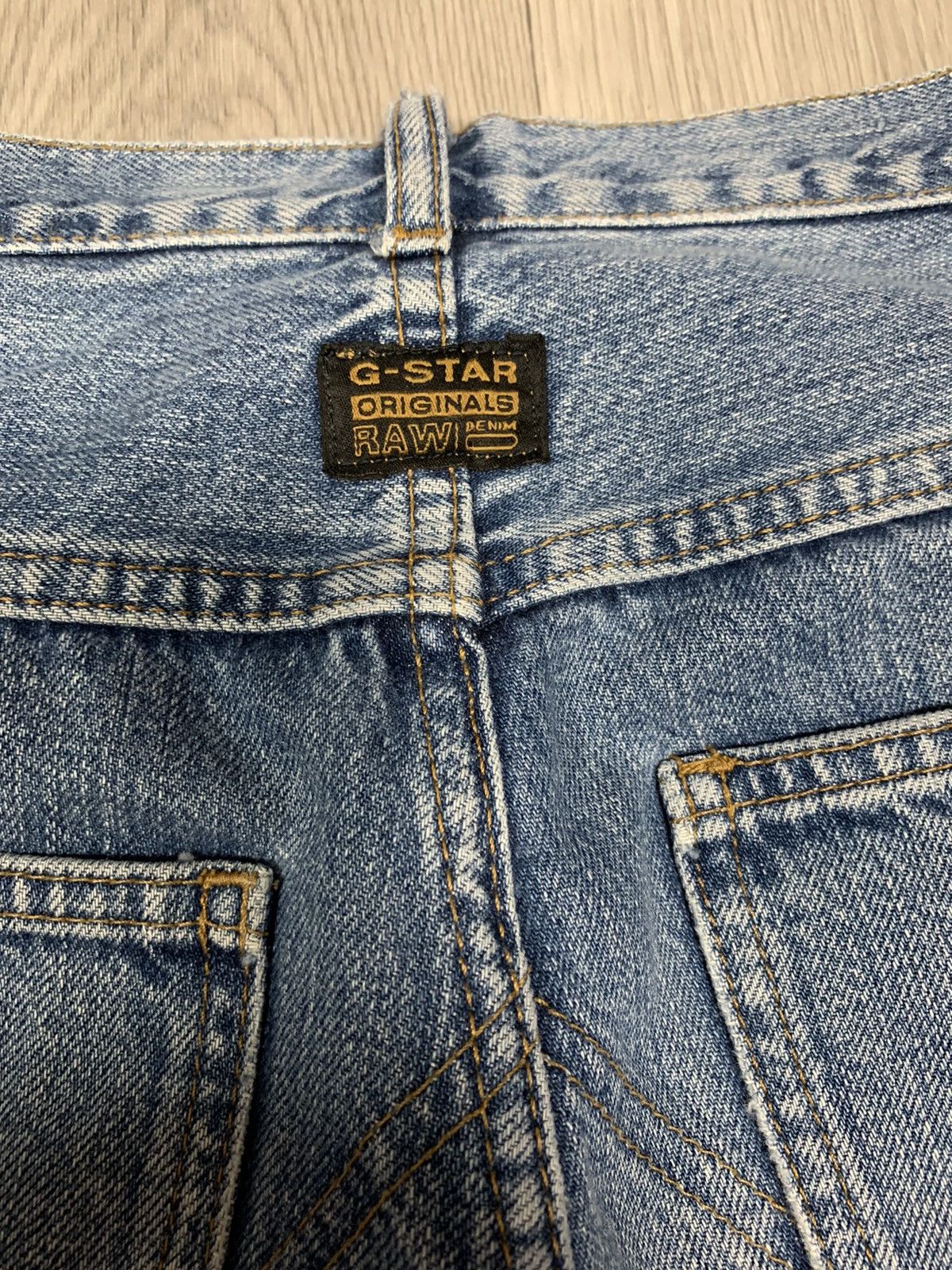 G-Star Vintage G-Star RAW denim pants blue jeans Size 29" - 9 Thumbnail