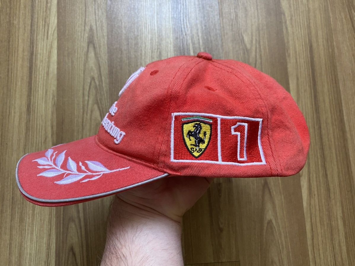 Vintage Vintage Michael Schumacher 2000 World Champion Ferrari Hat Size ONE SIZE - 2 Thumbnail