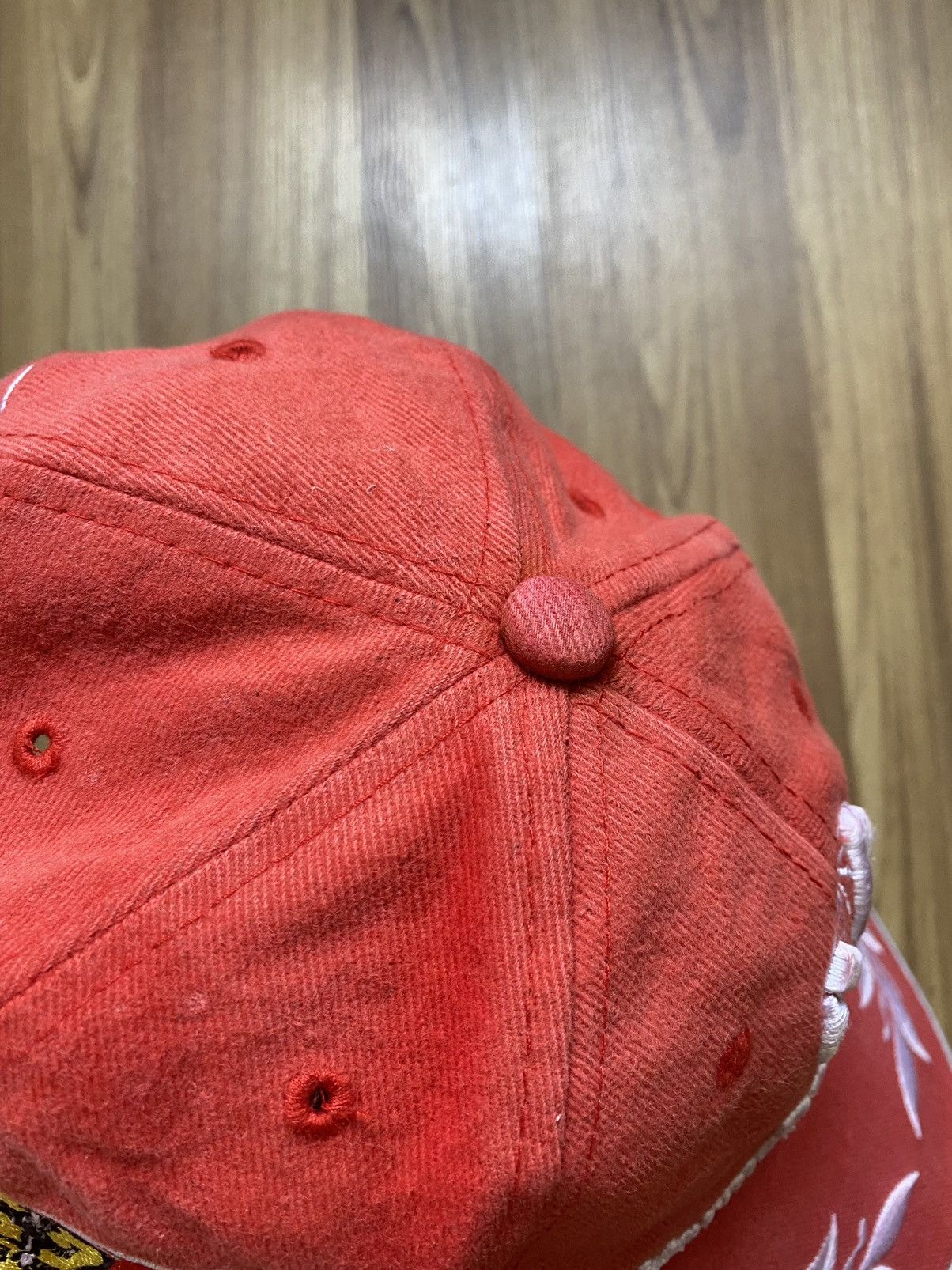 Vintage Vintage Michael Schumacher 2000 World Champion Ferrari Hat Size ONE SIZE - 7 Thumbnail