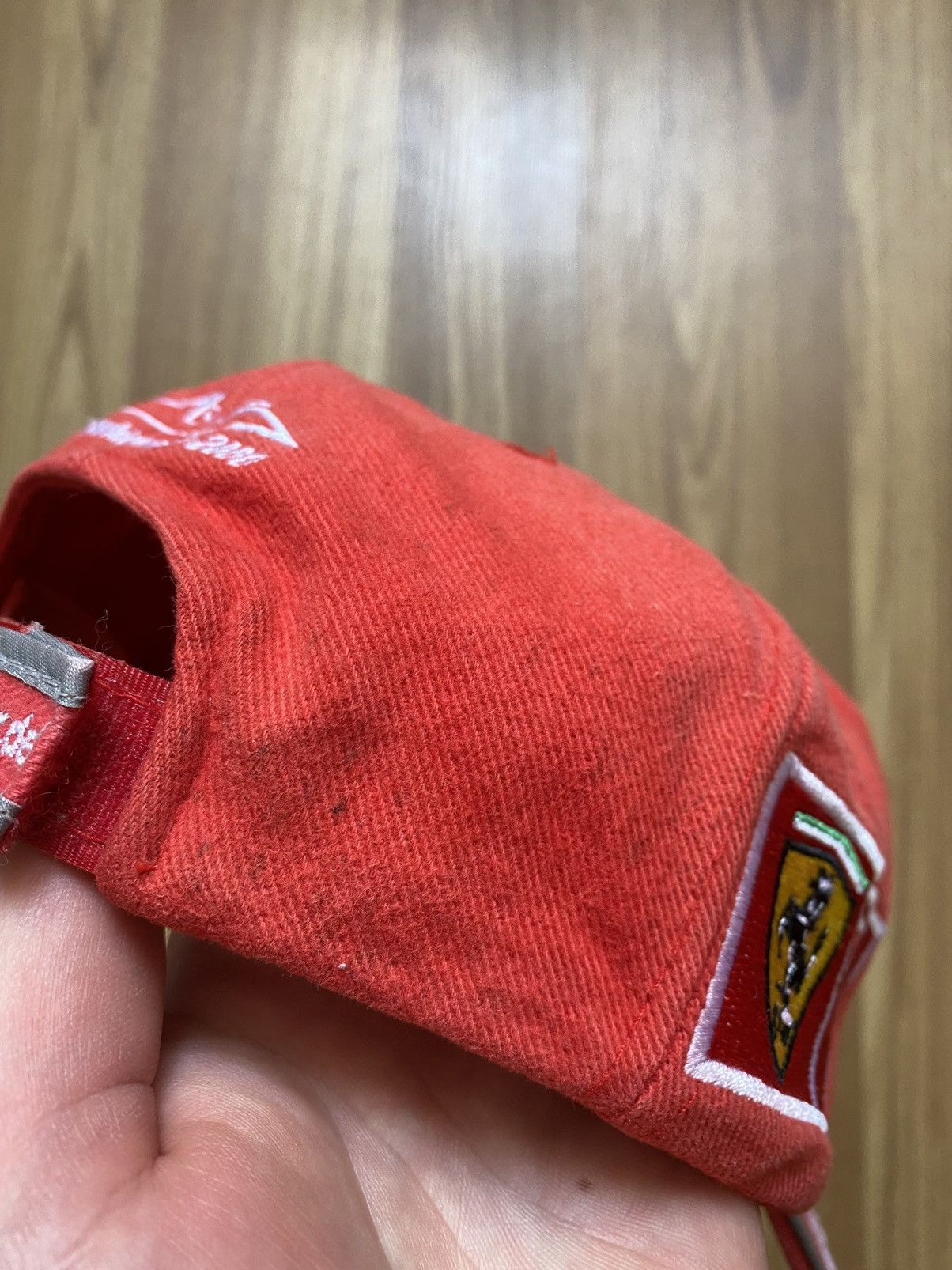 Vintage Vintage Michael Schumacher 2000 World Champion Ferrari Hat Size ONE SIZE - 8 Thumbnail