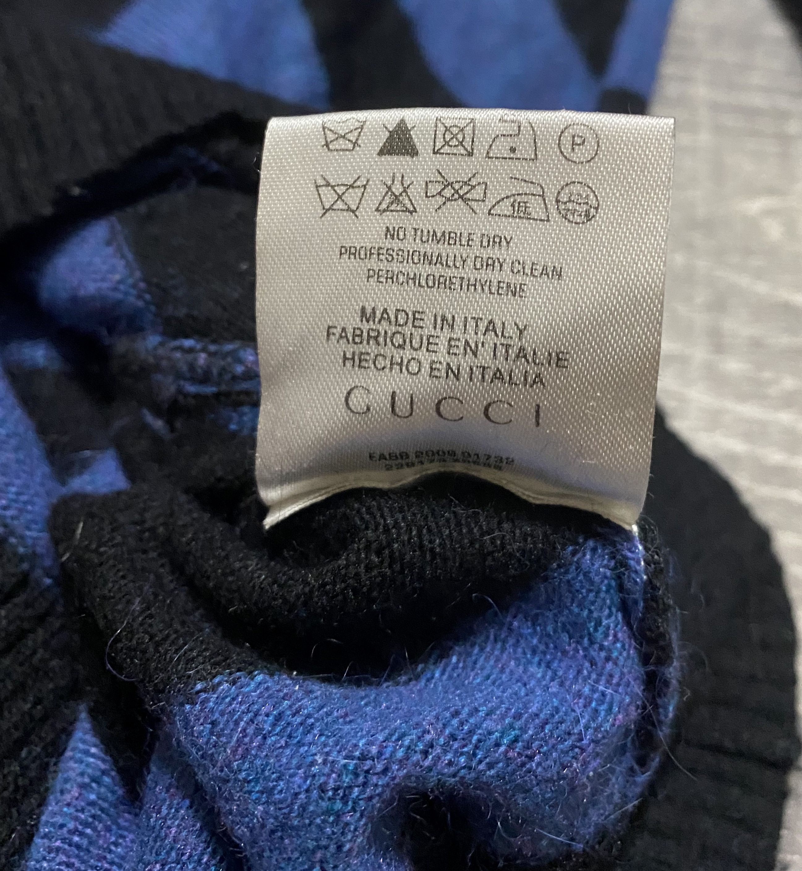 Gucci Women's Gucci Vintage Striped Transformer Mohair Sweater Size S / US 4 / IT 40 - 12 Thumbnail
