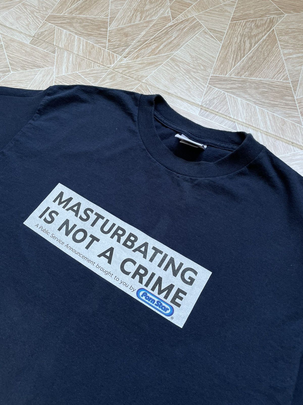 Vintage Pornstar Masturbating Is Not A Crime Vintage Tee | Grailed