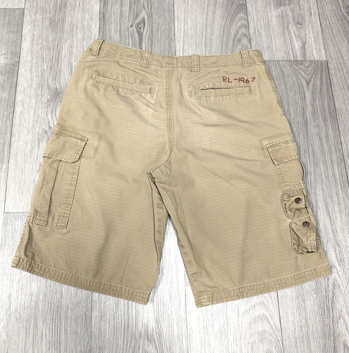 Polo Ralph Lauren × Ralph Lauren × Vintage Polo by Ralph Lauren vintage beige shorts Size US 28 / EU 44 - 8 Thumbnail