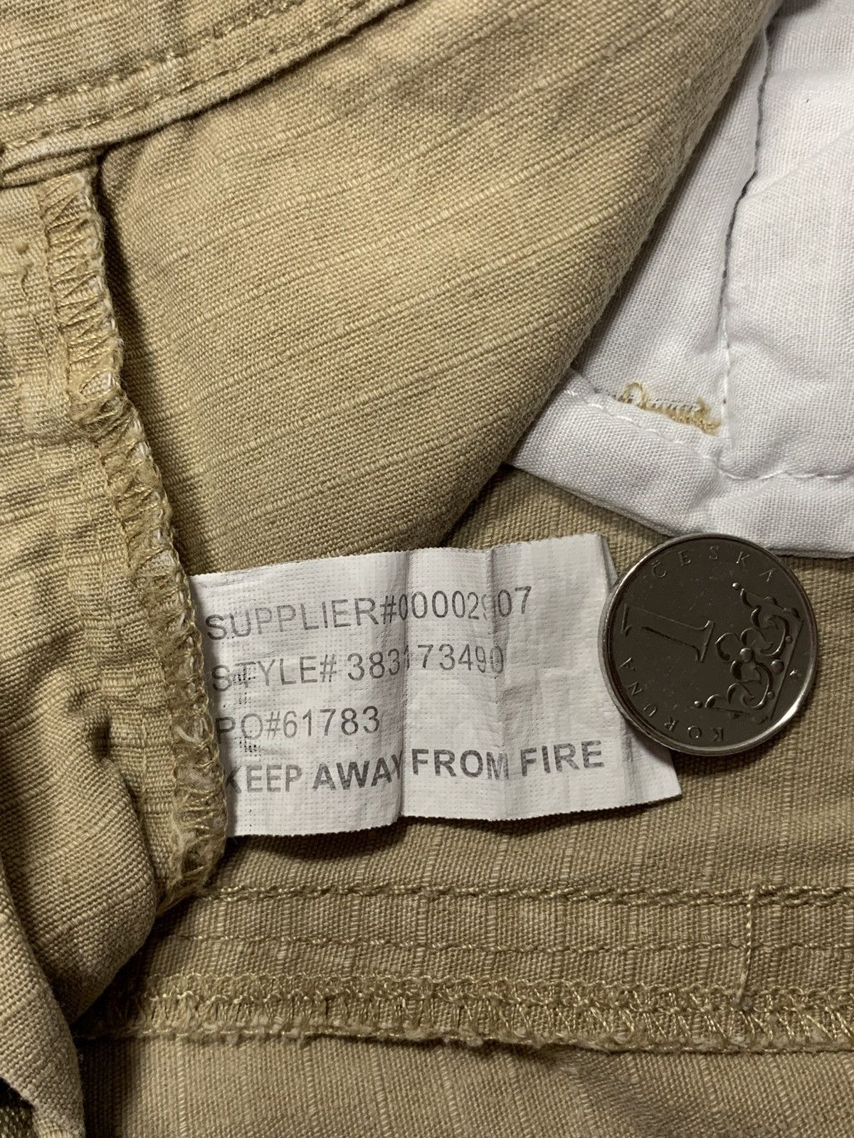 Polo Ralph Lauren × Ralph Lauren × Vintage Polo by Ralph Lauren vintage beige shorts Size US 28 / EU 44 - 16 Thumbnail