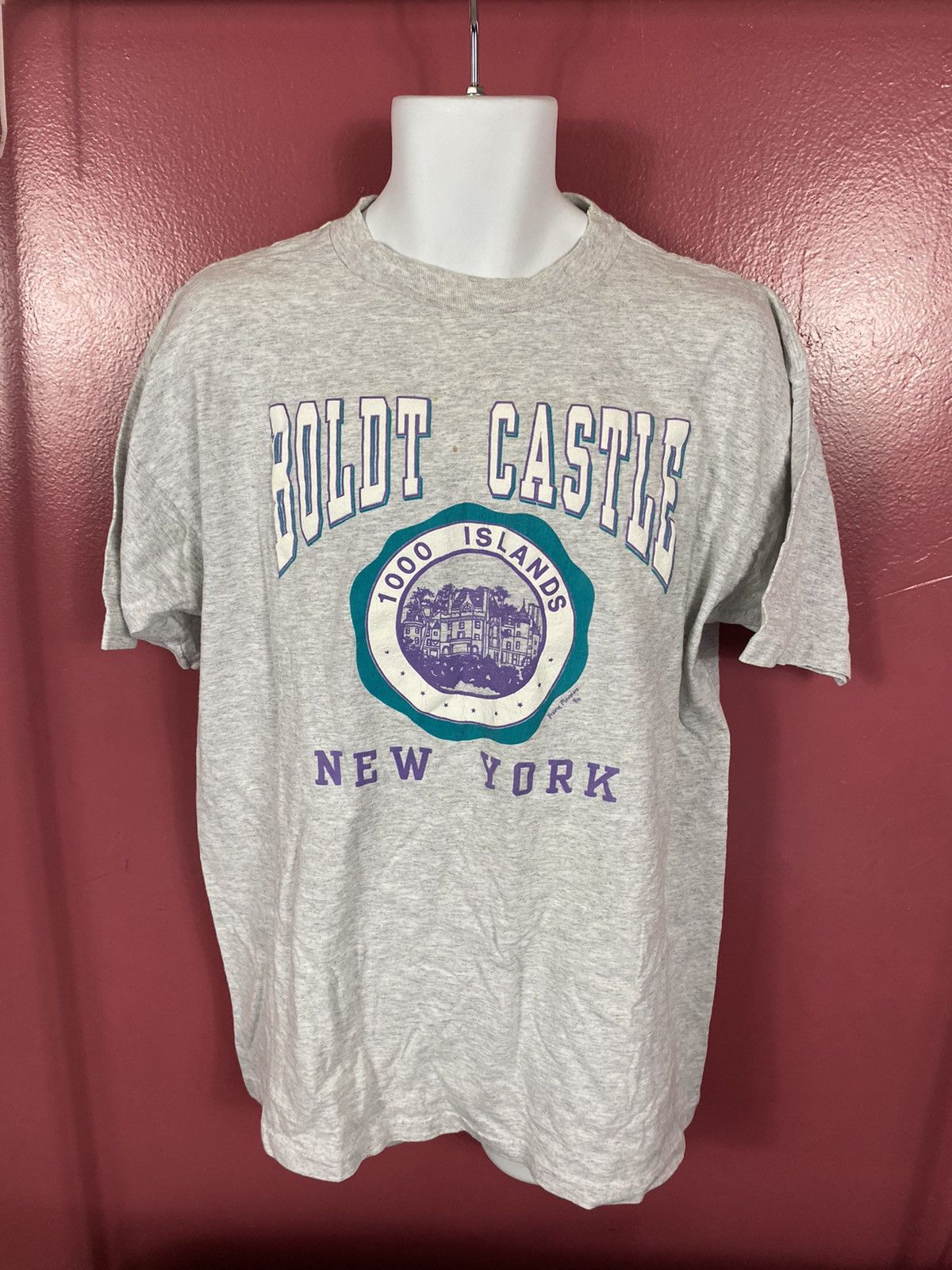 Vintage Vintage 1992 Thousand Islands NY Boldt Castle Tee Shirt | Grailed