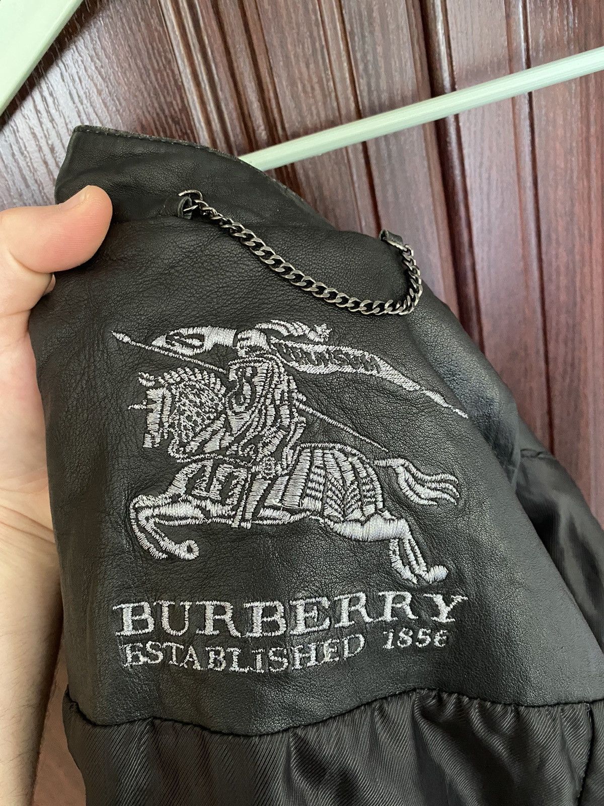 Burberry Burberry Leather Jacket Size XS like Gucci Size XS / US 0-2 / IT 36-38 - 9 Thumbnail