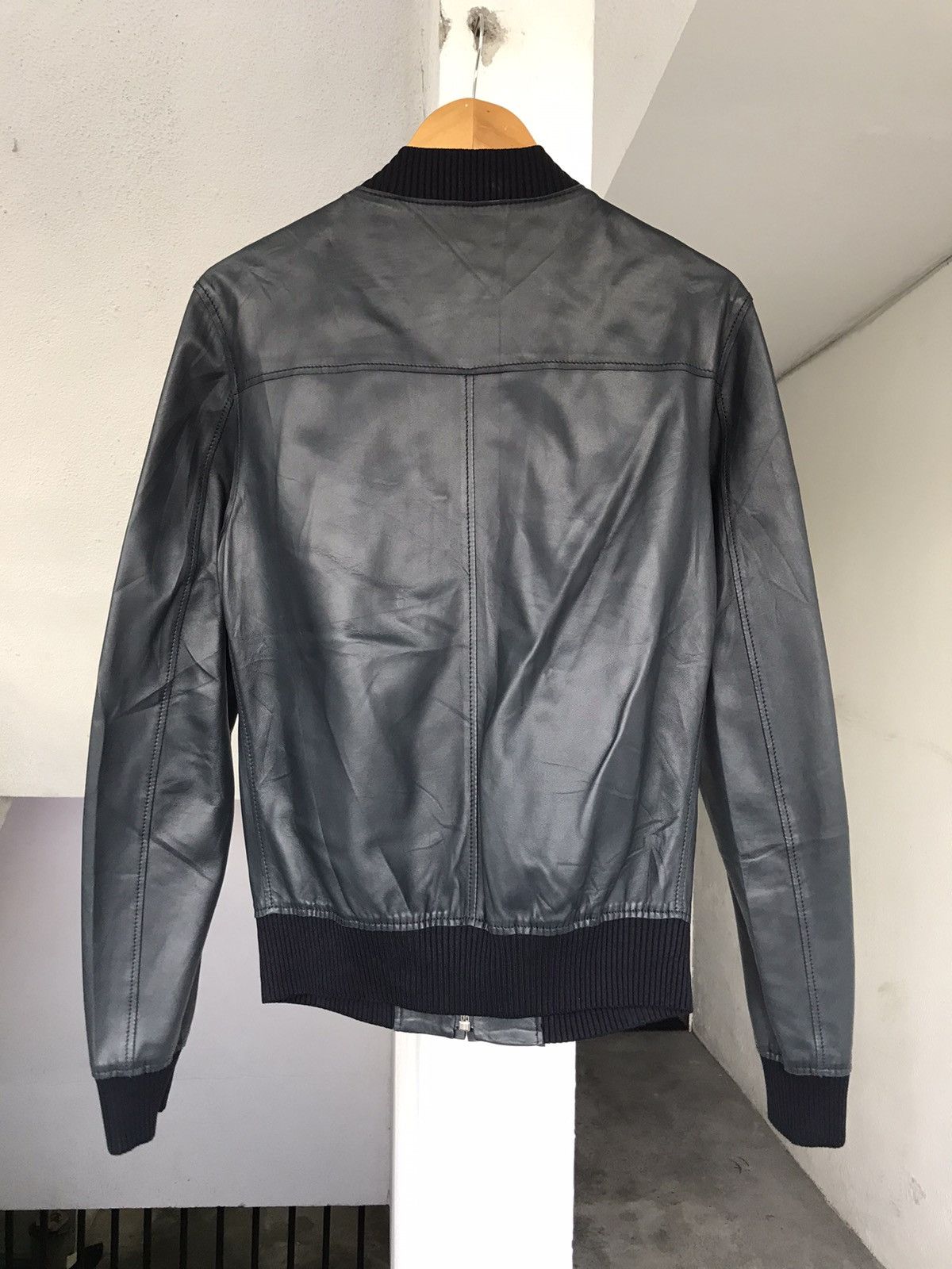 Dolce & Gabbana DOLCE & GABBANA LEATHER BOMBER JACKET Size US S / EU 44-46 / 1 - 10 Thumbnail