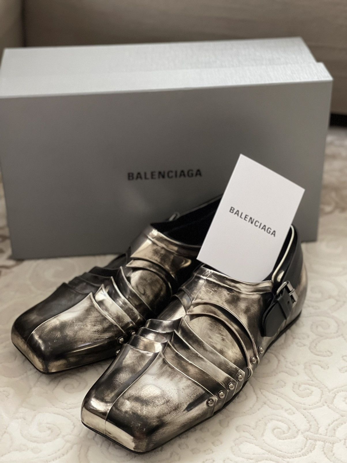 Balenciaga Balenciaga chevalier derby Size US 10 / EU 43 - 10 Thumbnail