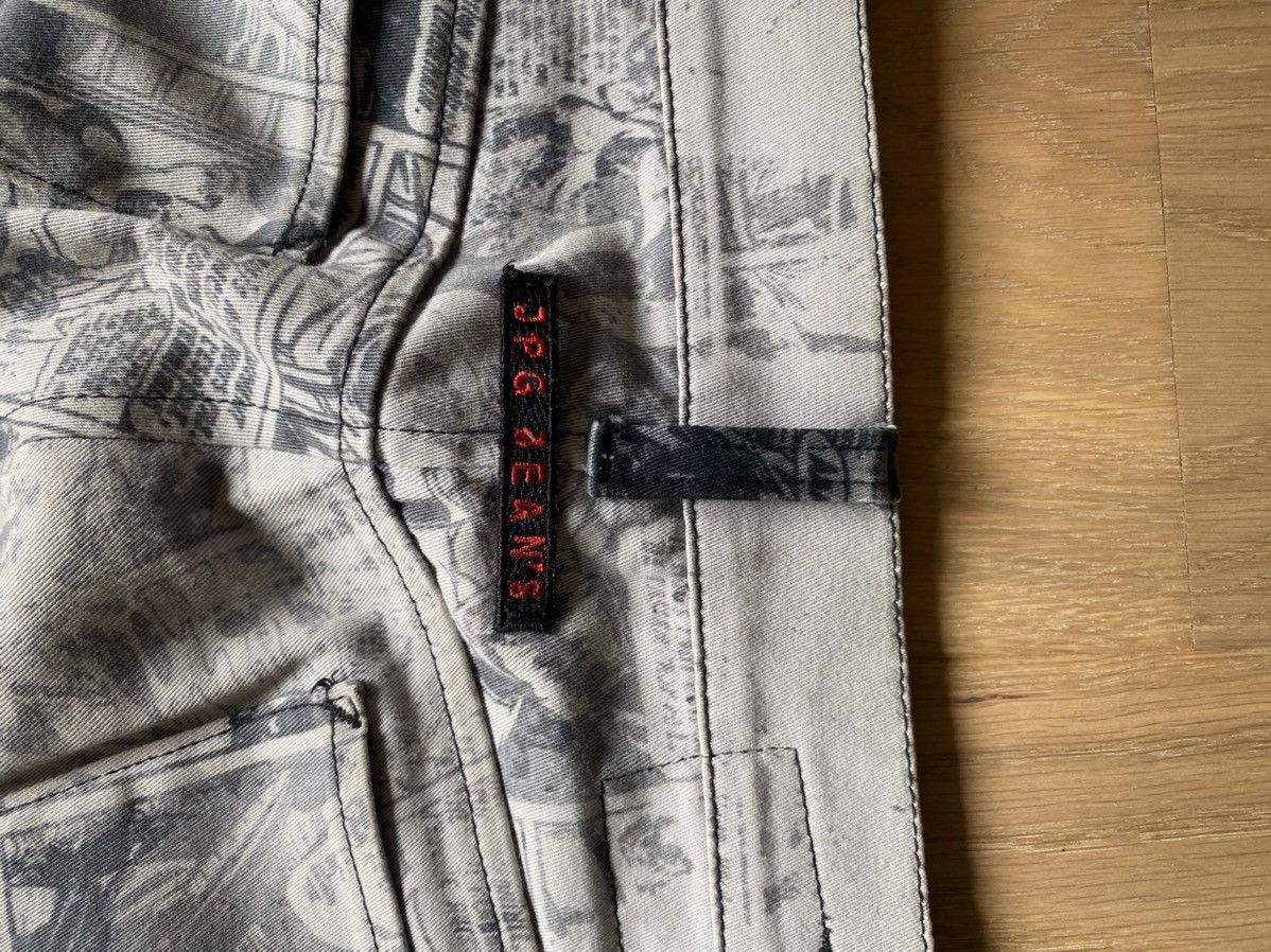 Jean Paul Gaultier JEAN PAUL GAULTIER JPG JEANS comic print RARE JEANS size 30 Size US 30 / EU 46 - 2 Thumbnail