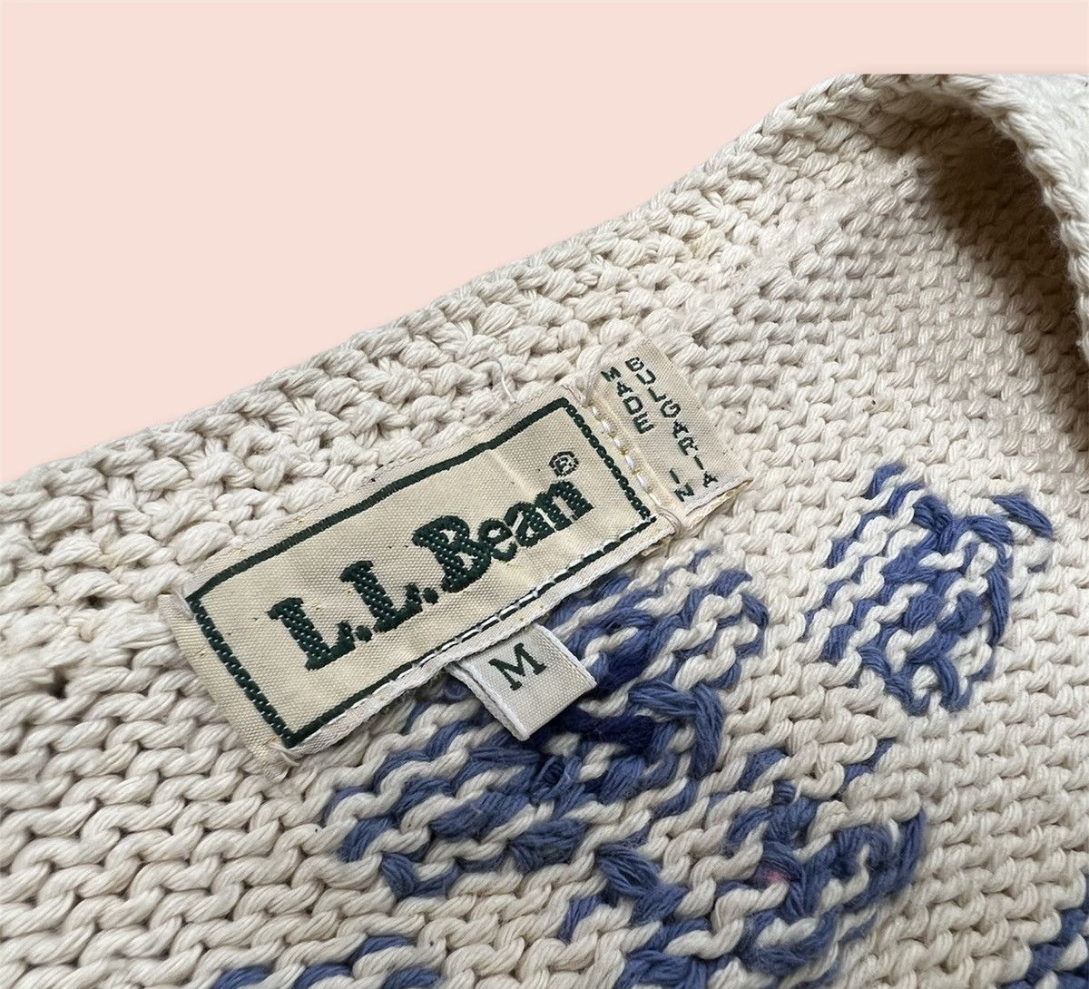Aran Isles Knitwear × L.L. Bean VTG LL BEAN KNITTED CARDIGAN Size US M / EU 48-50 / 2 - 2 Thumbnail