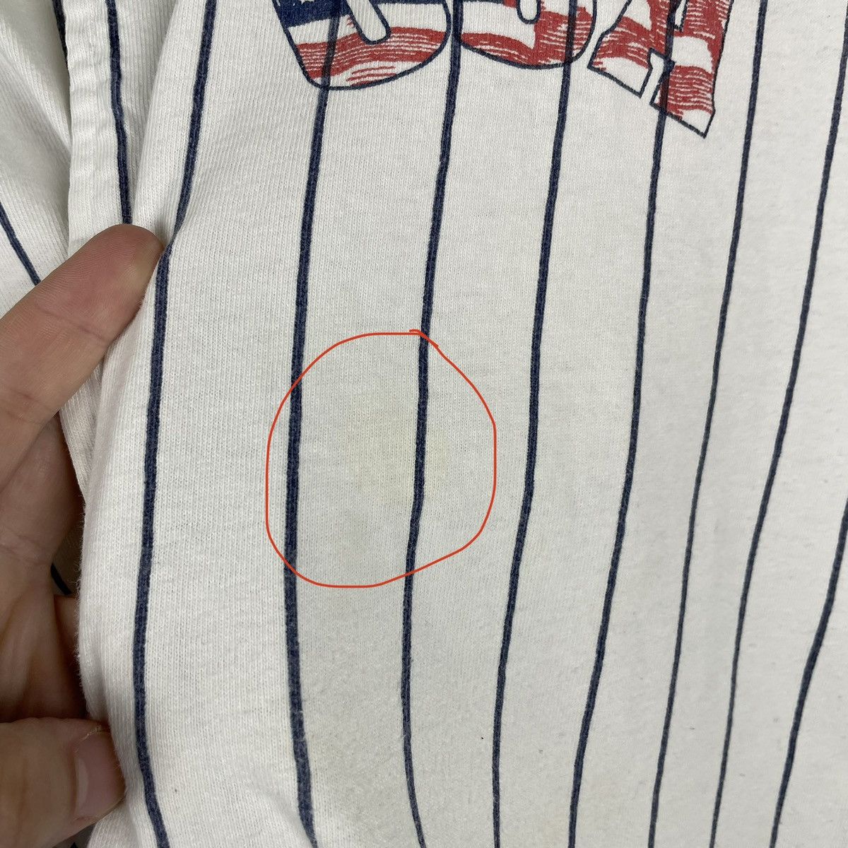 Vintage Vintage 1992 USA Jersey T-Shirt Size US M / EU 48-50 / 2 - 7 Thumbnail