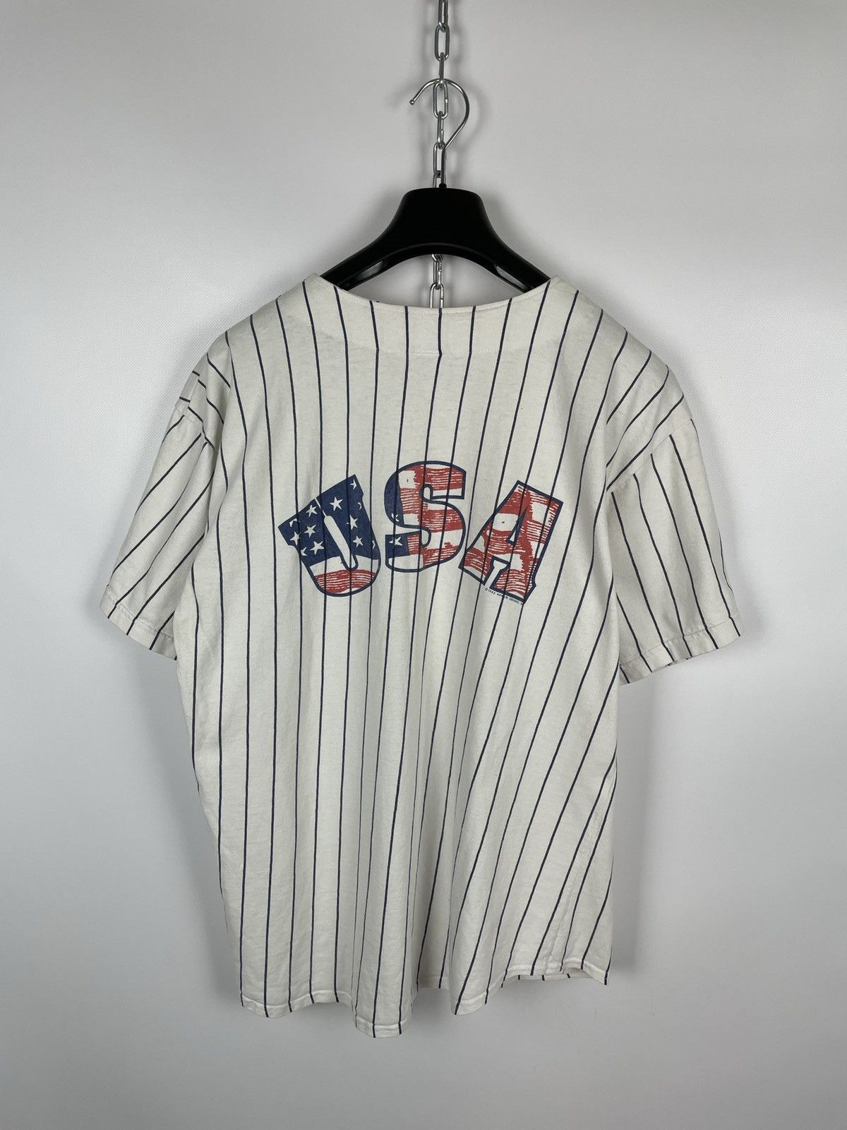 Vintage Vintage 1992 USA Jersey T-Shirt Size US M / EU 48-50 / 2 - 5 Thumbnail