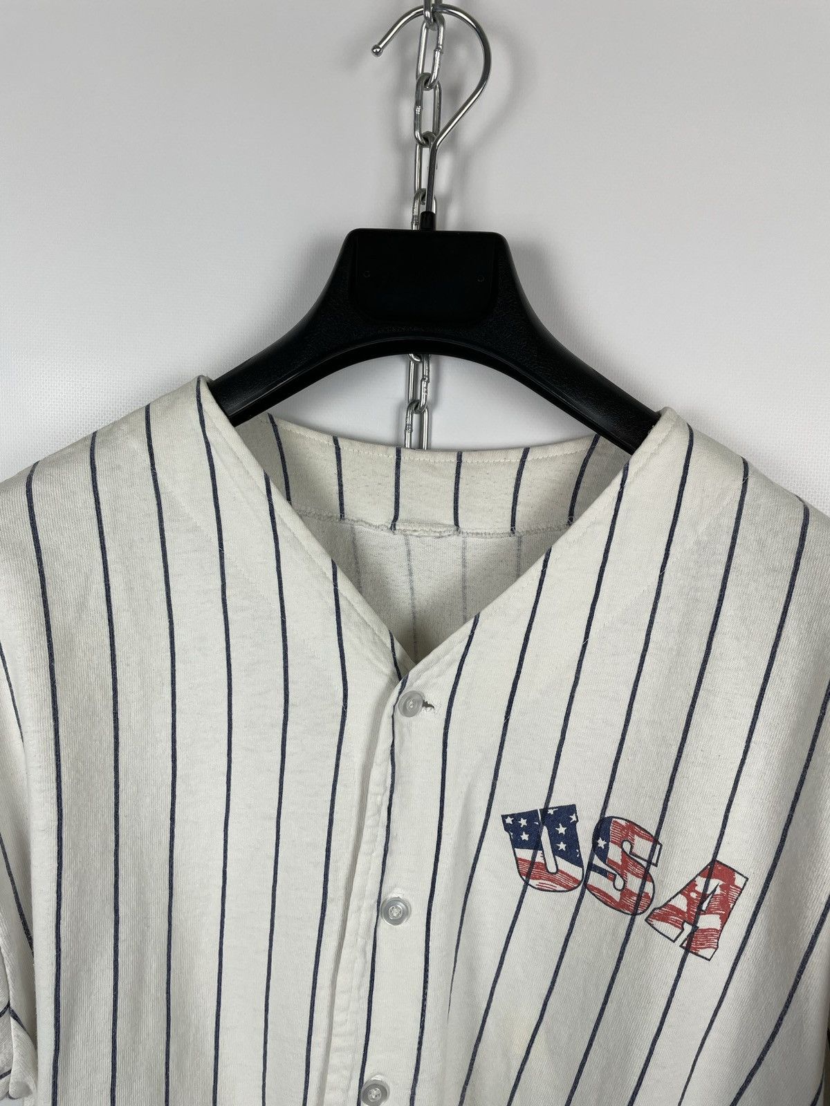 Vintage Vintage 1992 USA Jersey T-Shirt Size US M / EU 48-50 / 2 - 4 Thumbnail