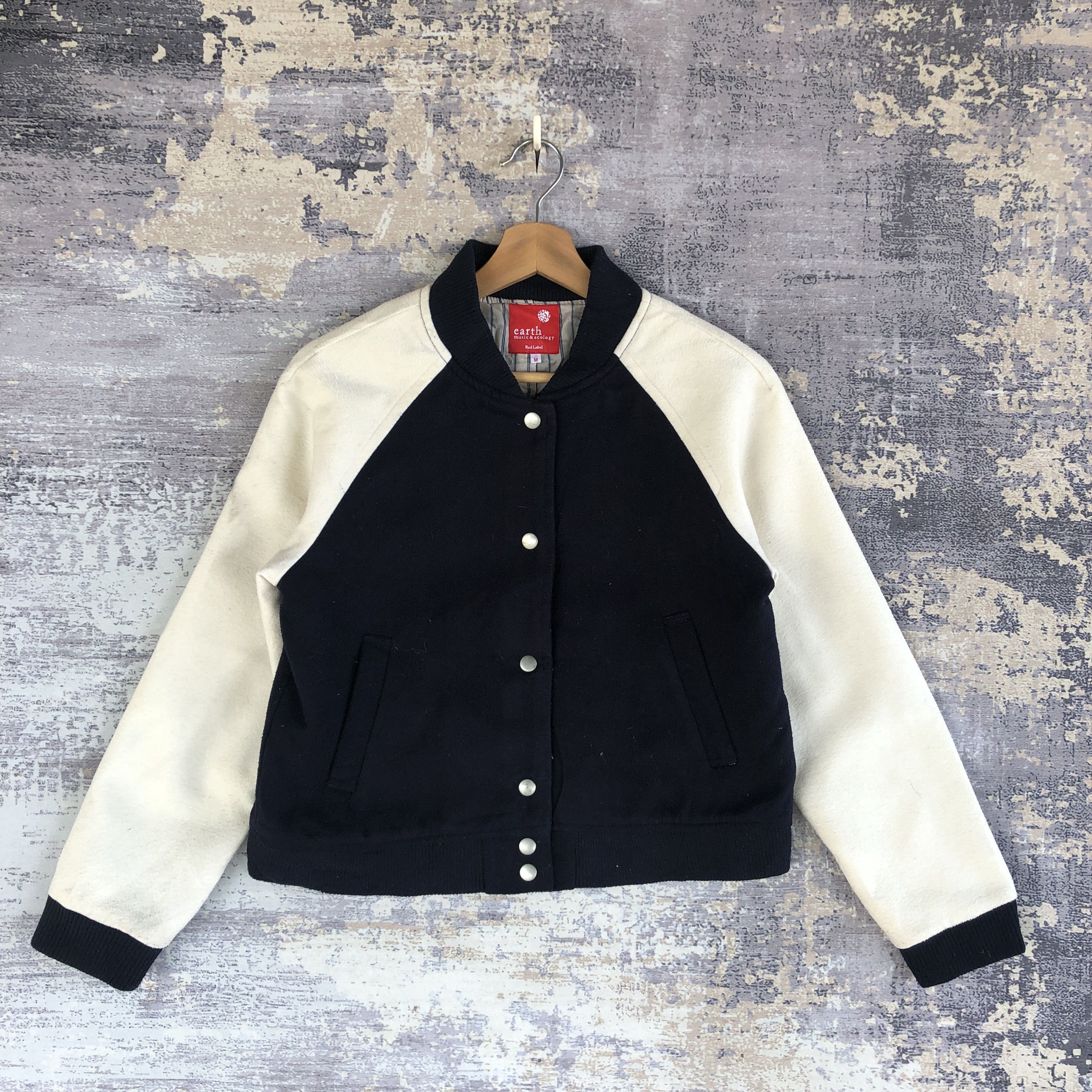 Japanese Brand × Vintage Vintage Japanese Varsity Jacket Japanese Wool Jacket Size US S / EU 44-46 / 1 - 1 Thumbnail
