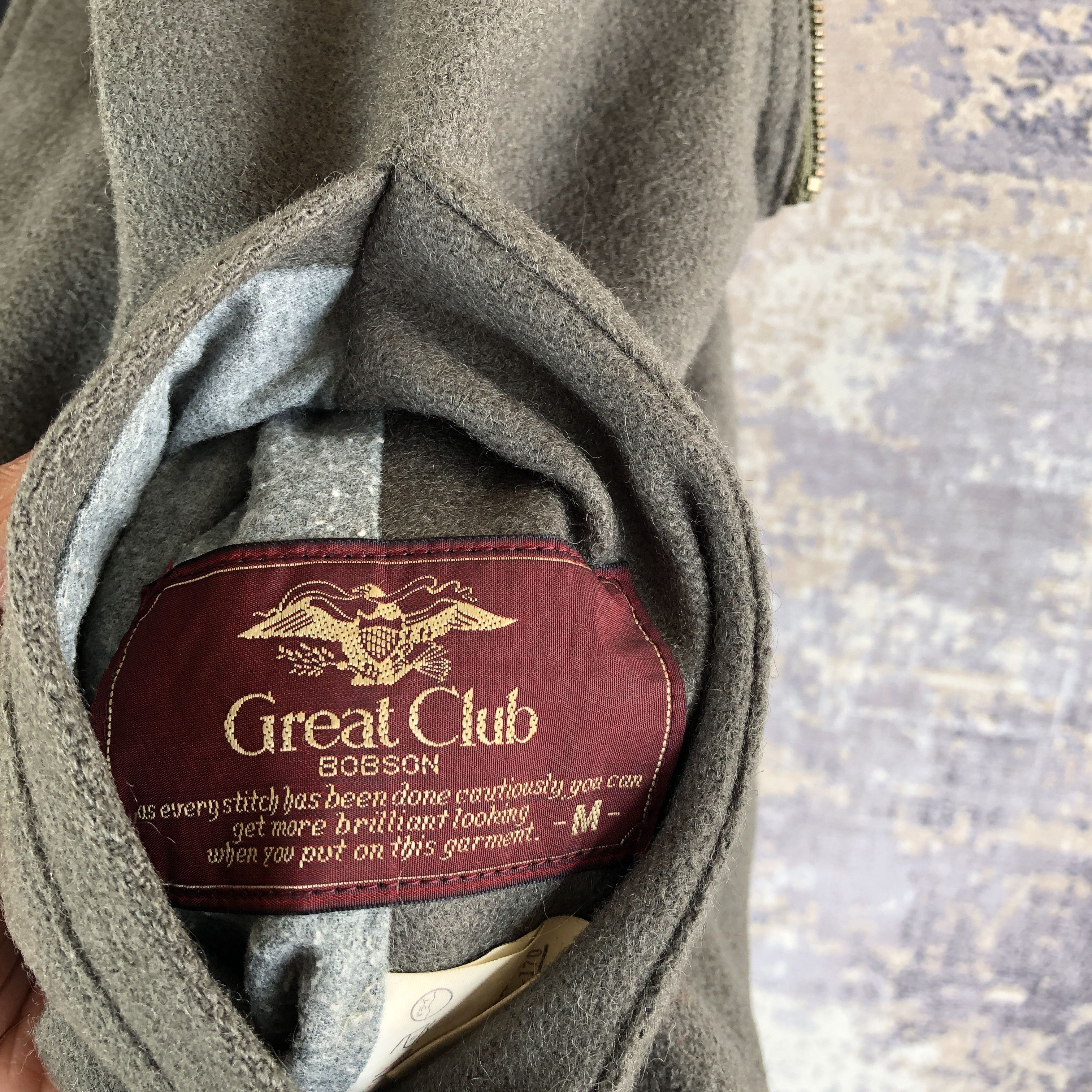 Japanese Brand × Vintage Vintage Great Club Varsity Jacket Japanese Wool Jacket Size US L / EU 52-54 / 3 - 8 Thumbnail