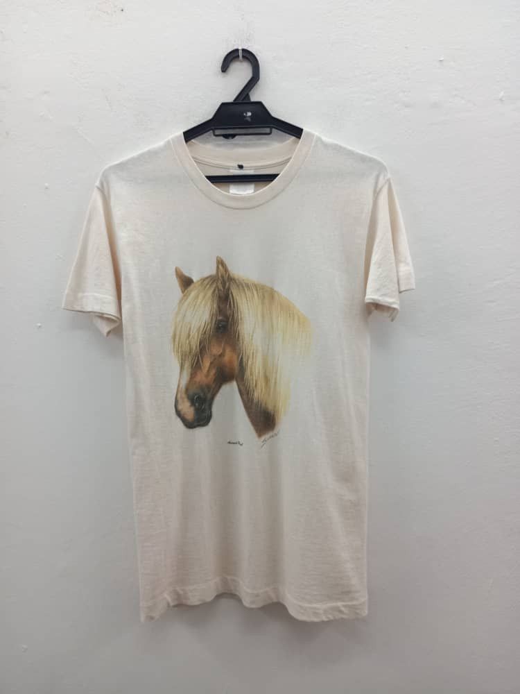 Vintage Vintage 80's SUSAN Horse Name by Animal Prints Size US S / EU 44-46 / 1 - 1 Thumbnail