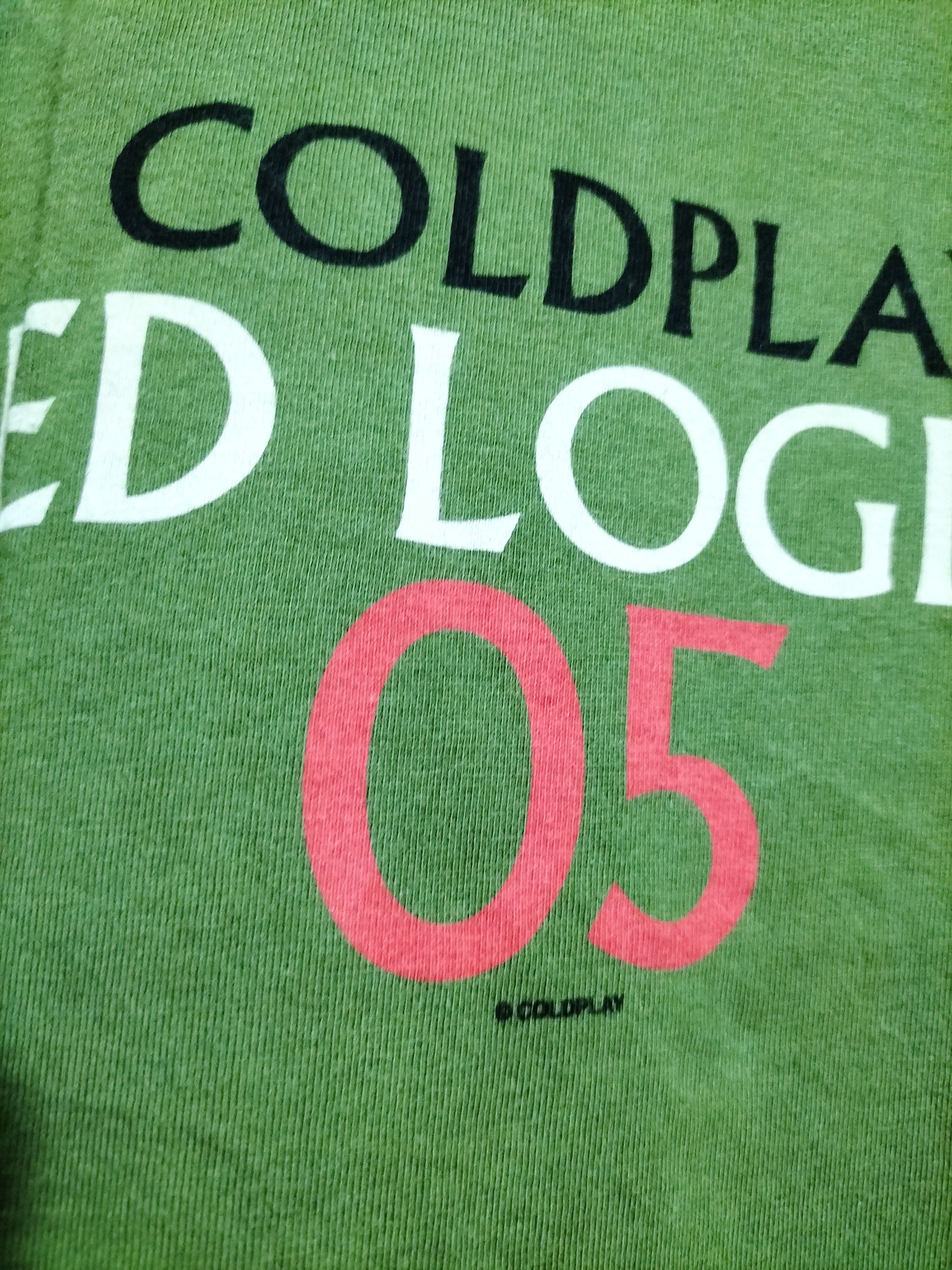 Band Tees × Vintage Vintage Coldplay Twisted Logic Tour 2005 bandtees Size US S / EU 44-46 / 1 - 4 Thumbnail