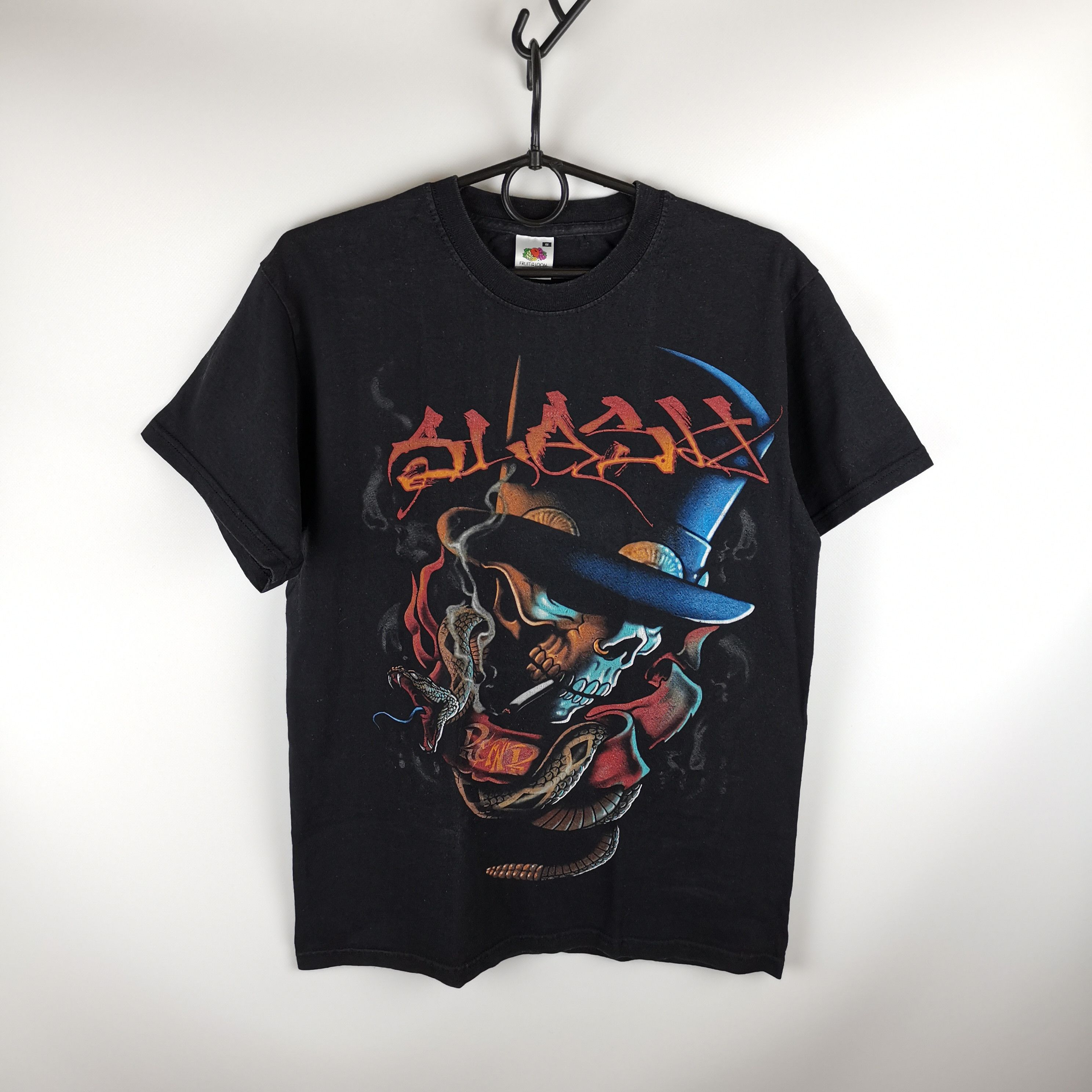 Band Tees Vintage Tour 2011 12 Slash Fruit of the Loom rock tee shirt Size US M / EU 48-50 / 2 - 5 Thumbnail