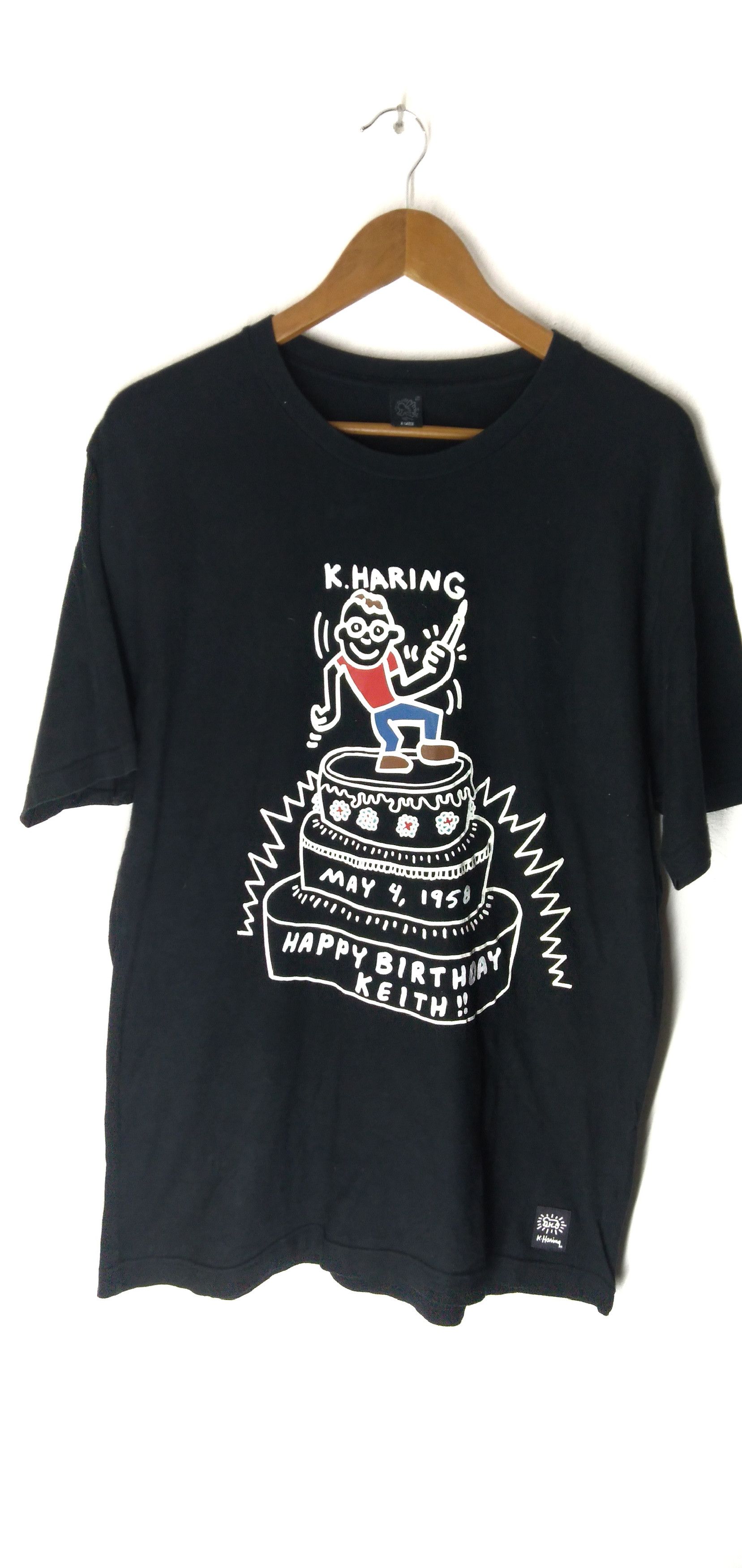Keith Haring Keith Haring Happy Birthday Keith x Uniqlo Tshirt | Grailed