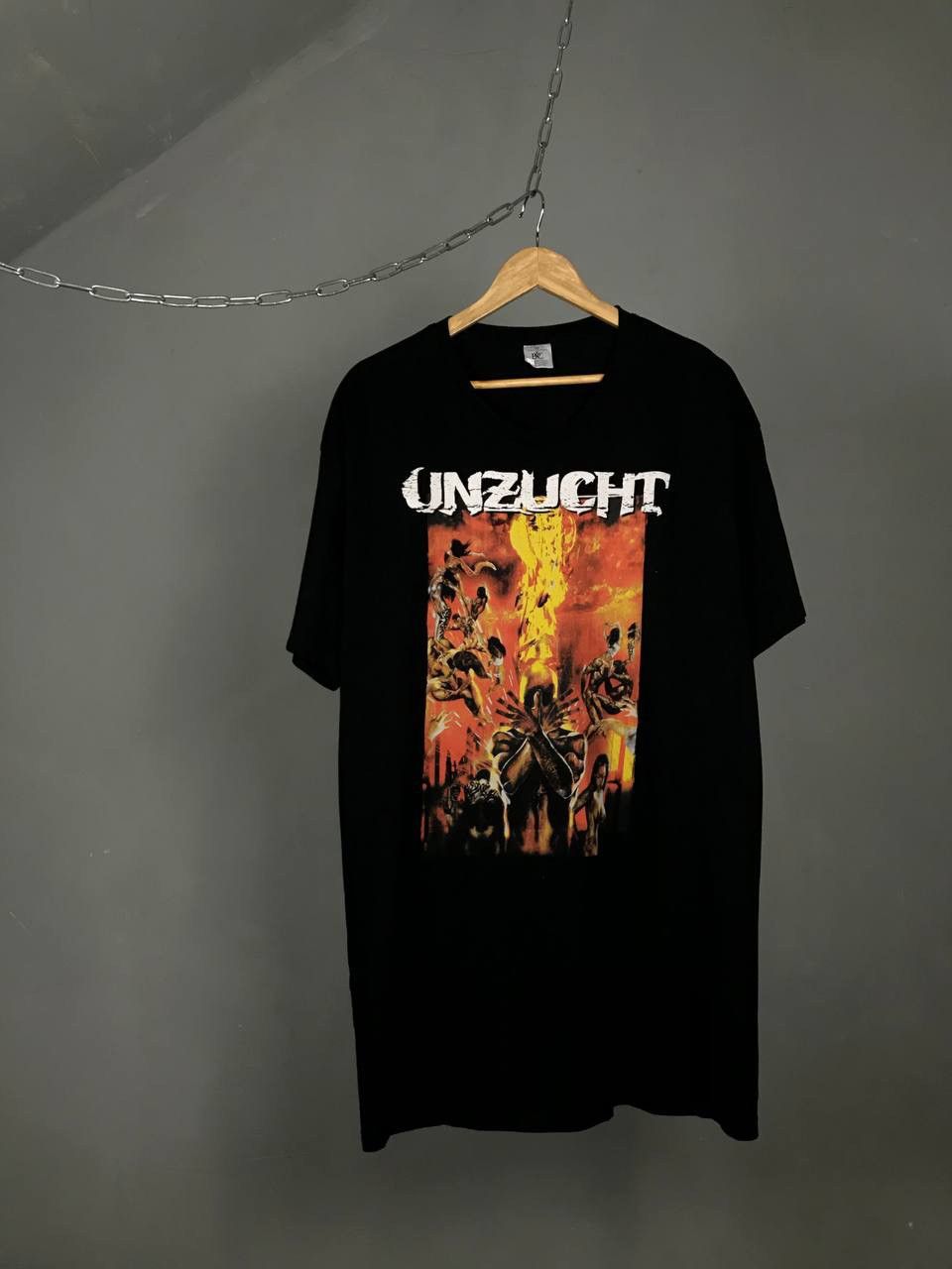 Band Tees × Vintage Unzucht vintage rock metal band tour tee Size US XXL / EU 58 / 5 - 1 Thumbnail