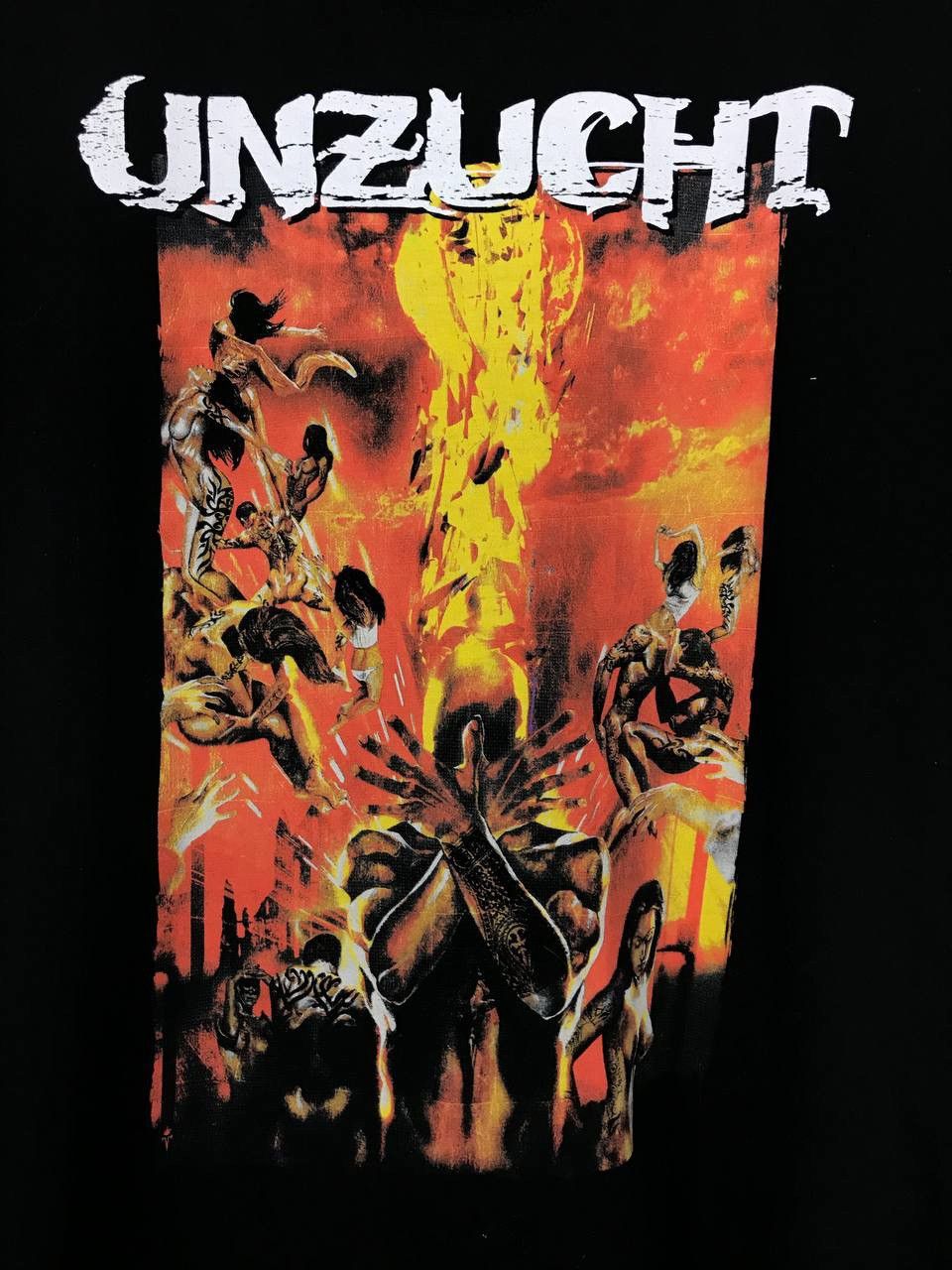 Band Tees × Vintage Unzucht vintage rock metal band tour tee Size US XXL / EU 58 / 5 - 3 Thumbnail