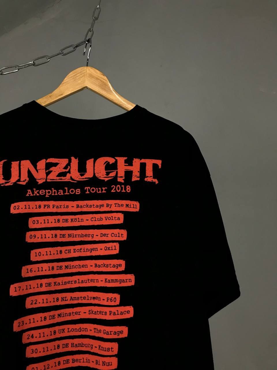 Band Tees × Vintage Unzucht vintage rock metal band tour tee Size US XXL / EU 58 / 5 - 7 Thumbnail
