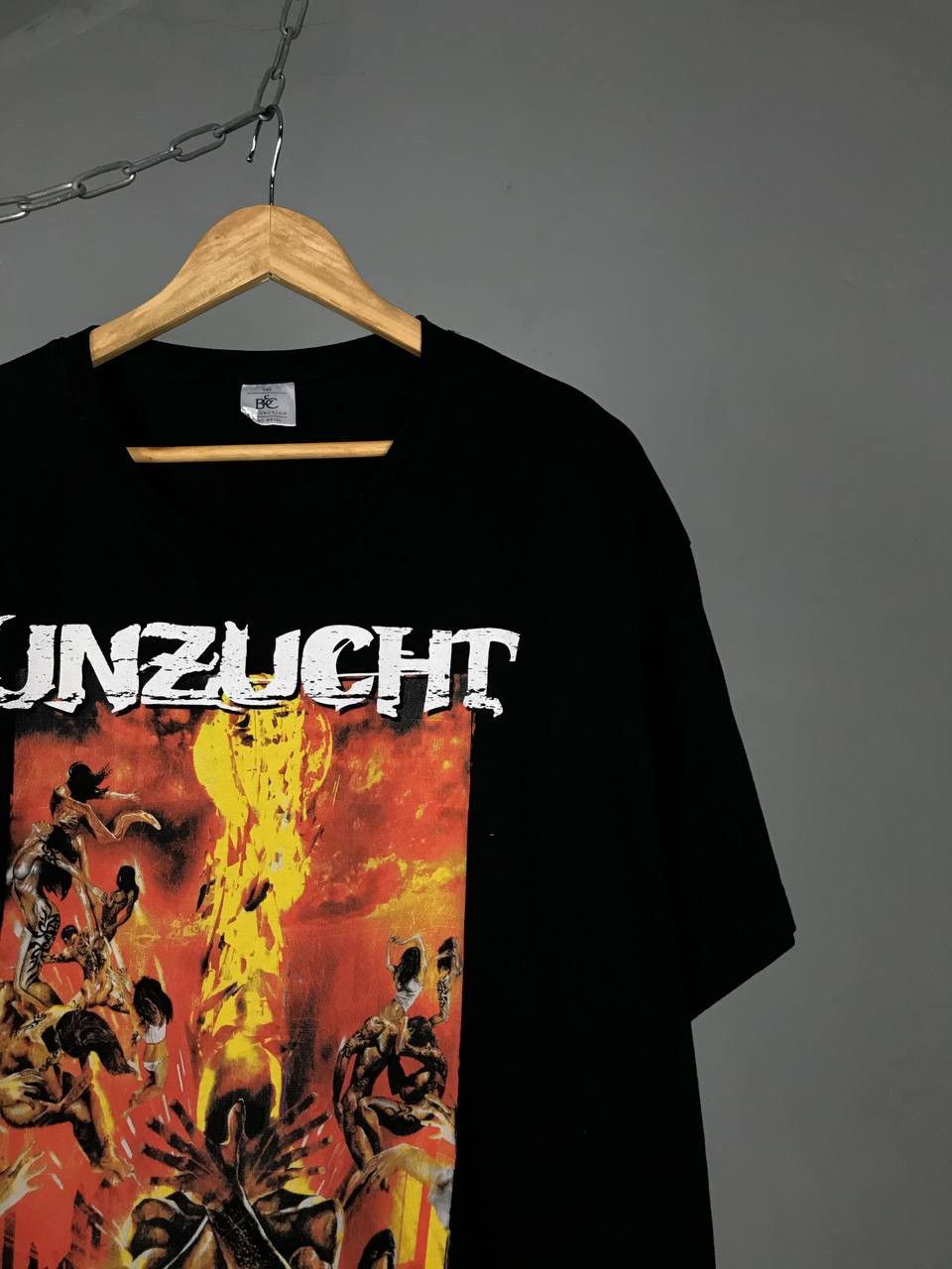 Band Tees × Vintage Unzucht vintage rock metal band tour tee Size US XXL / EU 58 / 5 - 2 Thumbnail