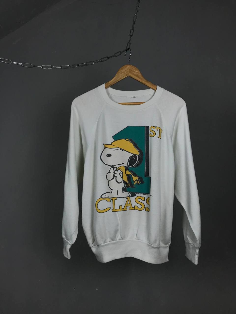 Peanuts × Vintage Peanuts vintage rare streetwear sweatshirt Size US S / EU 44-46 / 1 - 1 Thumbnail