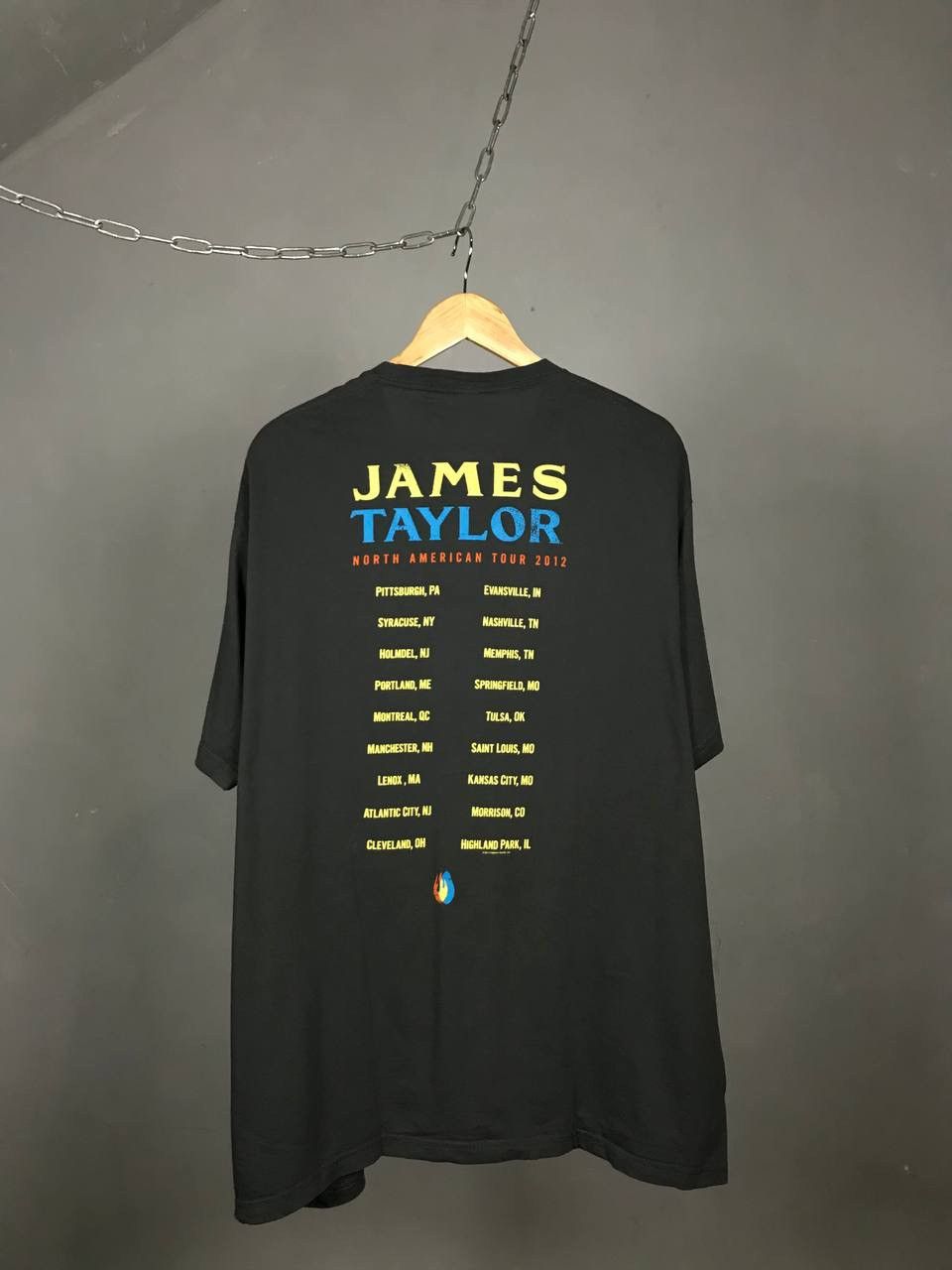 Band Tees × Vintage James Taylor 2012 vintage rock band tour tee Size US XL / EU 56 / 4 - 6 Thumbnail