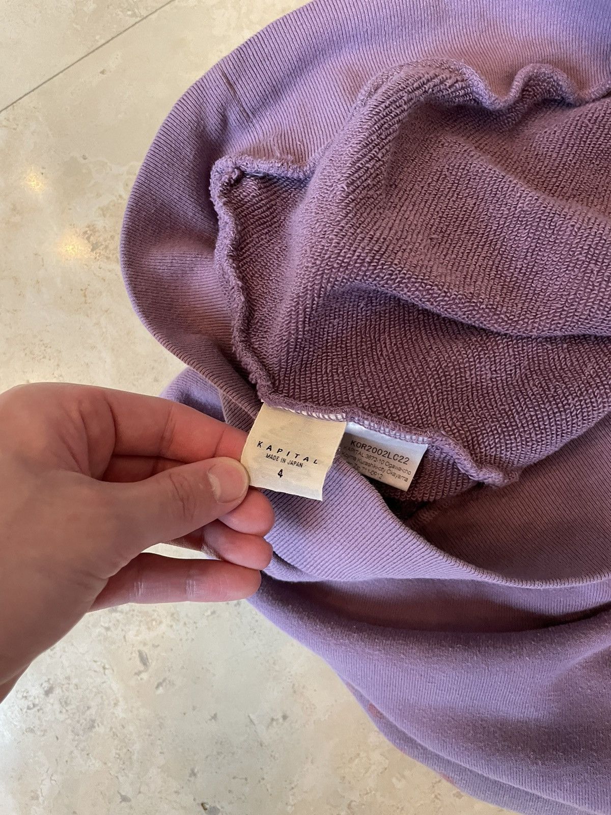 Kapital Kapital Battery College Sweatshirt Size US XL / EU 56 / 4 - 3 Thumbnail