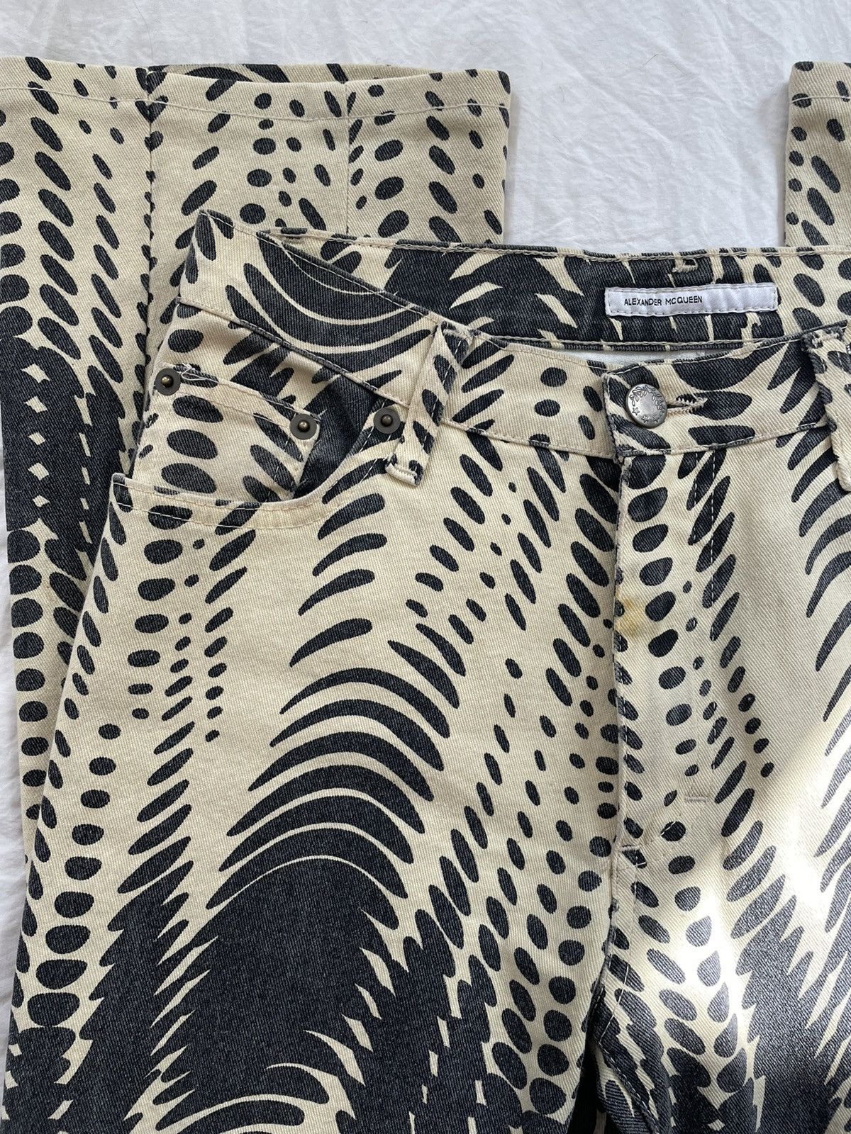 Alexander McQueen Alexander Mcqueen Op-Art Pants Size 28" / US 6 / IT 42 - 7 Thumbnail
