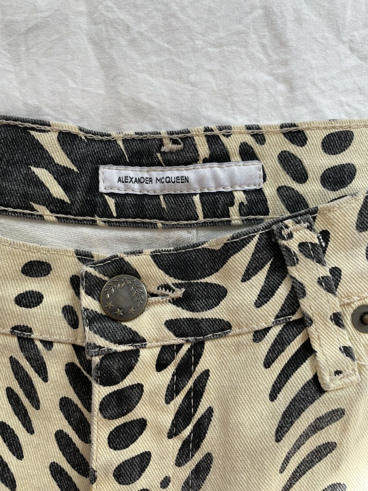 Alexander McQueen Alexander Mcqueen Op-Art Pants Size 28" / US 6 / IT 42 - 6 Thumbnail