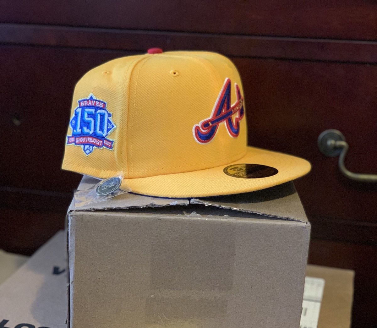 Hat club Atlanta Braves Ball Park Snack Pack size 7 3/8