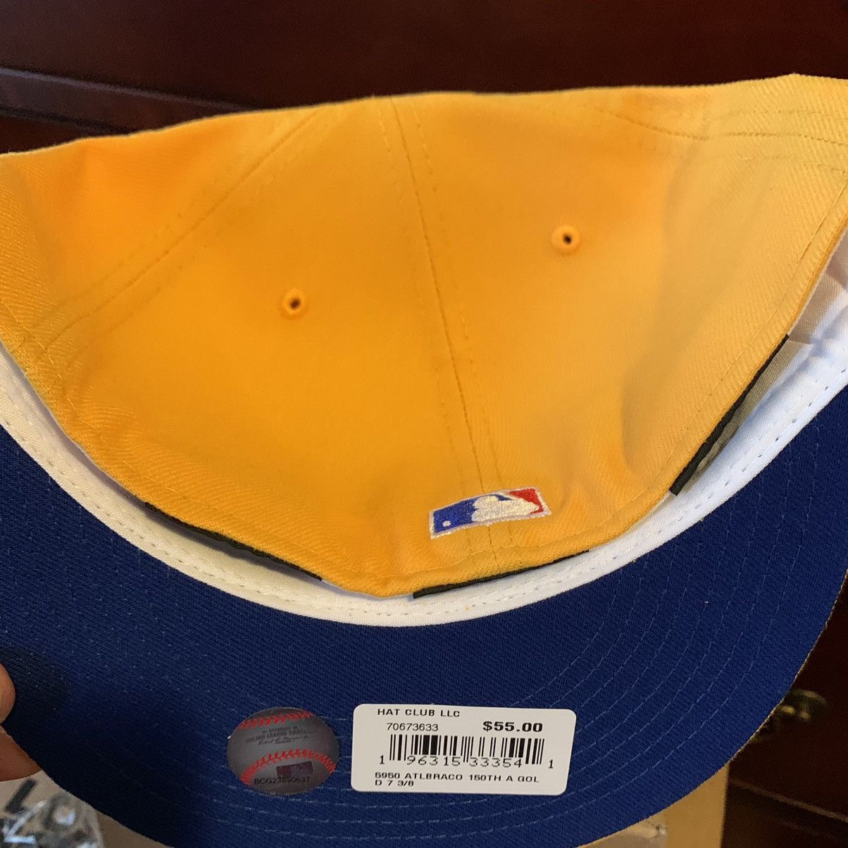 Hat Club Hat club Atlanta Braves Ball Park Snack Pack size 7 3/8 Size ONE SIZE - 4 Thumbnail
