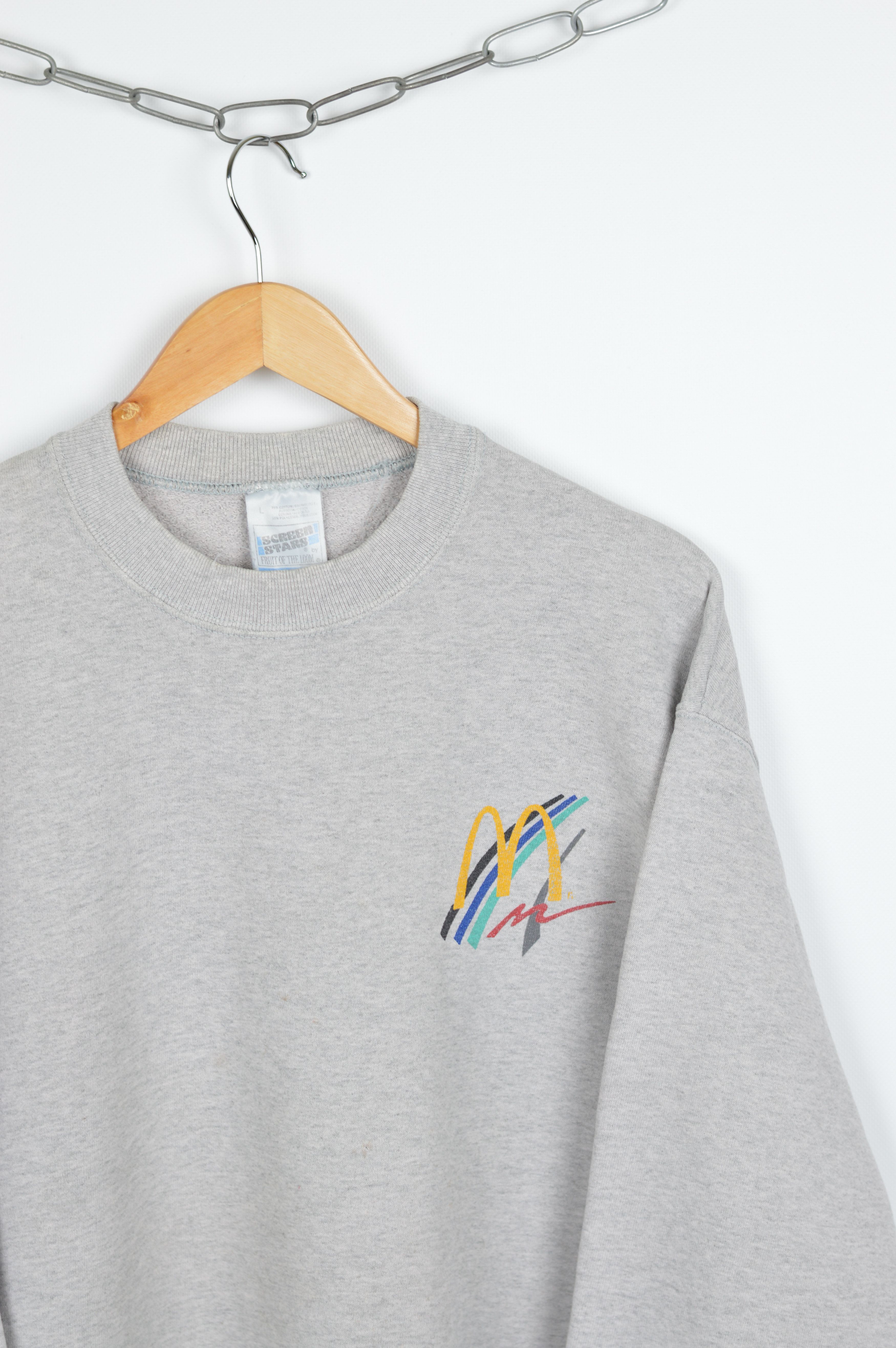 Vintage Vintage McDonalds sweatshirt Size US L / EU 52-54 / 3 - 2 Thumbnail