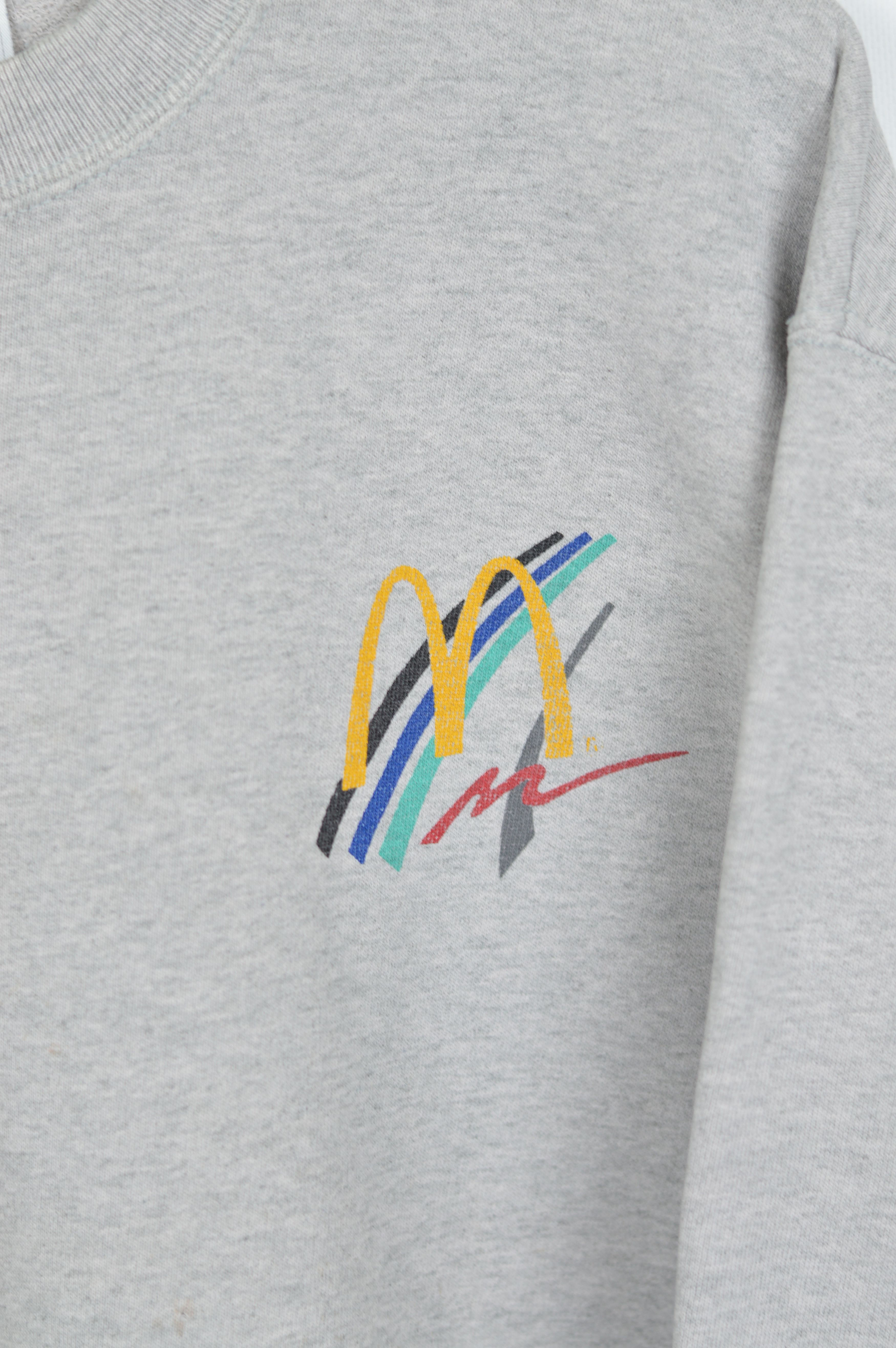 Vintage Vintage McDonalds sweatshirt Size US L / EU 52-54 / 3 - 6 Thumbnail