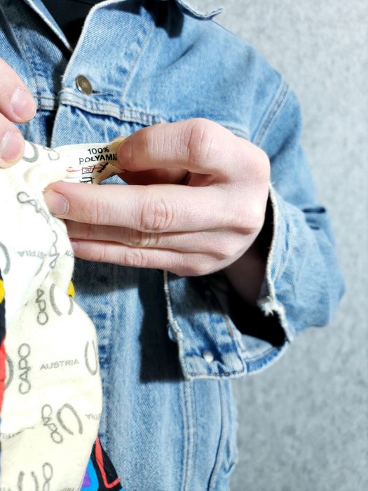 Vintage RARE used Vintage Capo Austria Hat Ski 80s 90s retro neon Grailed