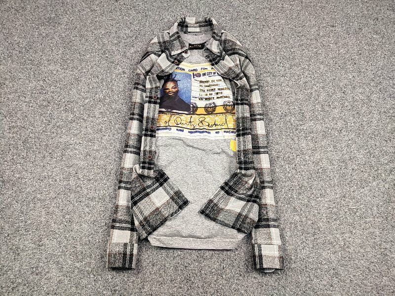 Flannel Vintage Flannel Shirt Travis Scott Style Size US L / EU 52-54 / 3 - 2 Thumbnail
