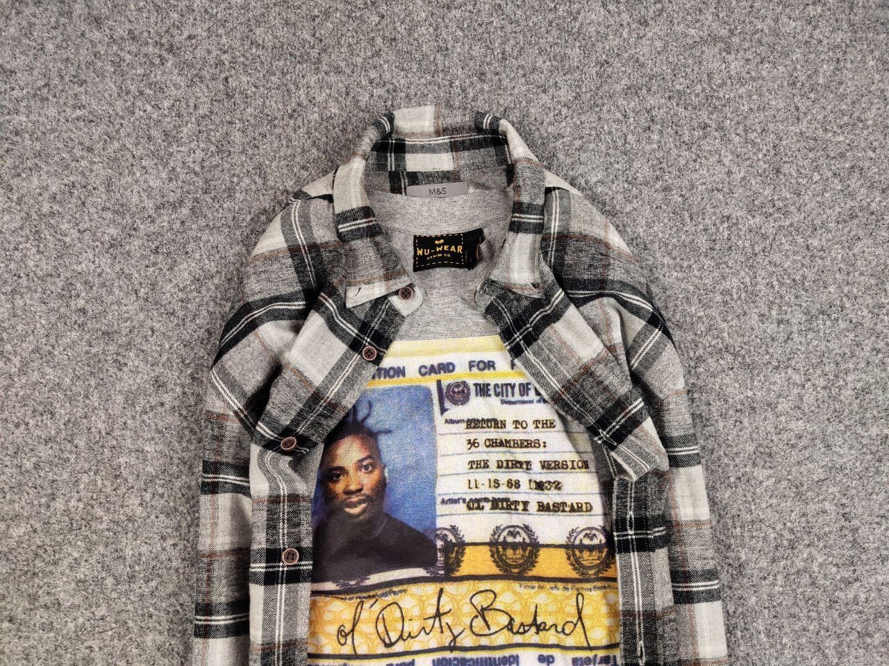 Flannel Vintage Flannel Shirt Travis Scott Style Size US L / EU 52-54 / 3 - 4 Thumbnail