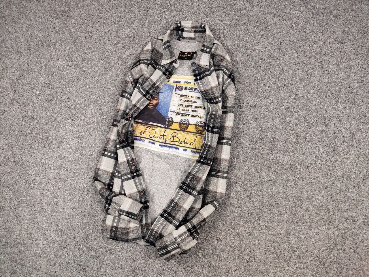 Flannel Vintage Flannel Shirt Travis Scott Style Size US L / EU 52-54 / 3 - 9 Thumbnail