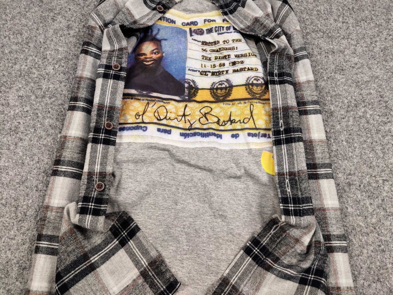 Flannel Vintage Flannel Shirt Travis Scott Style Size US L / EU 52-54 / 3 - 6 Thumbnail