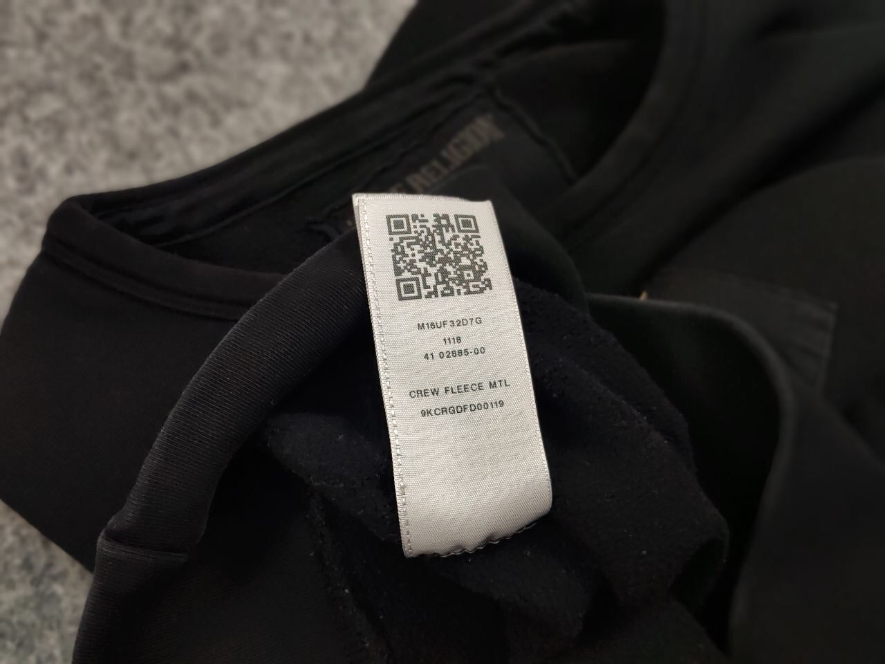 True Religion True Religion Crew Fleece mtl Crewneck Black Sweatshirt Size US S / EU 44-46 / 1 - 19 Thumbnail